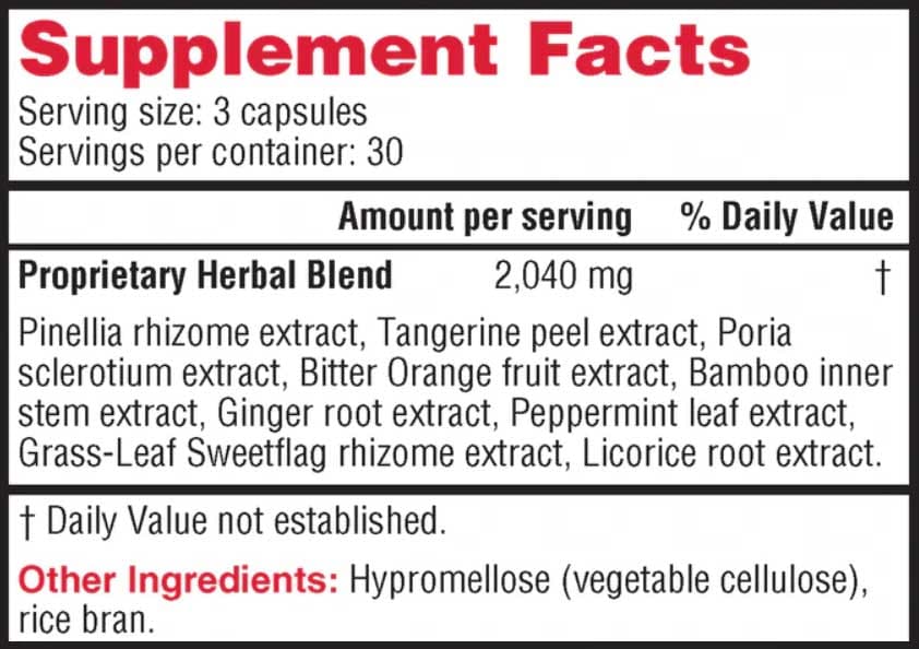 Health Concerns Clear Phlegm Ingredients