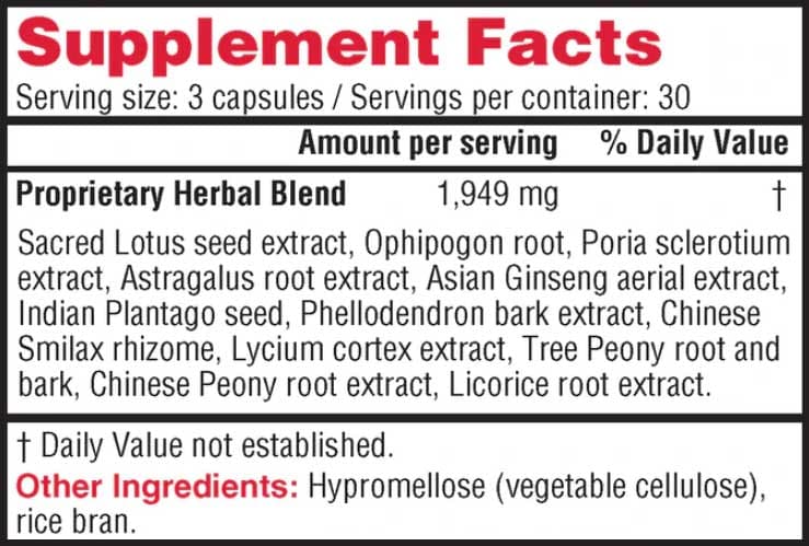 Health Concerns Clearing Ingredients