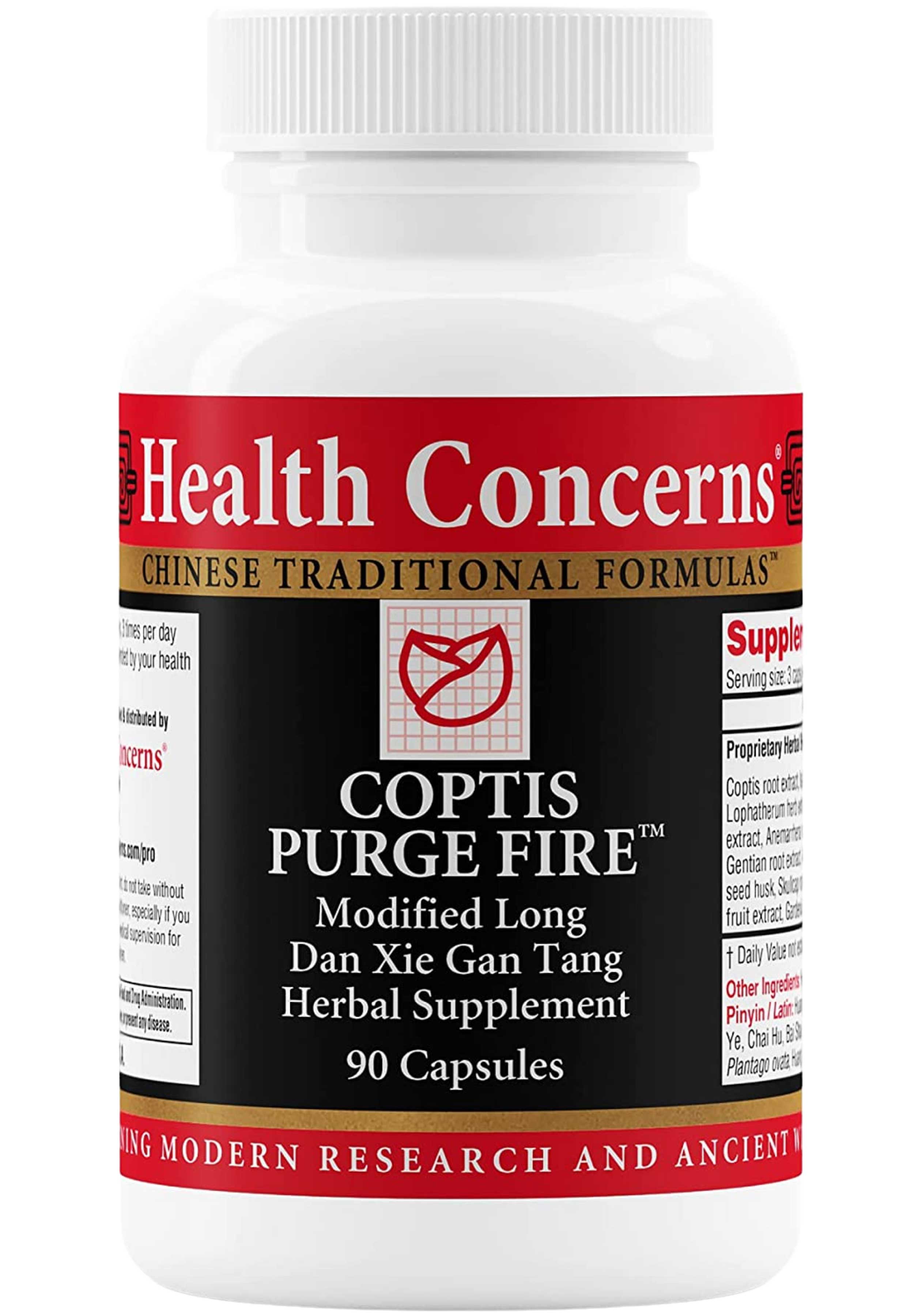 Health Concerns Coptis Purge Fire