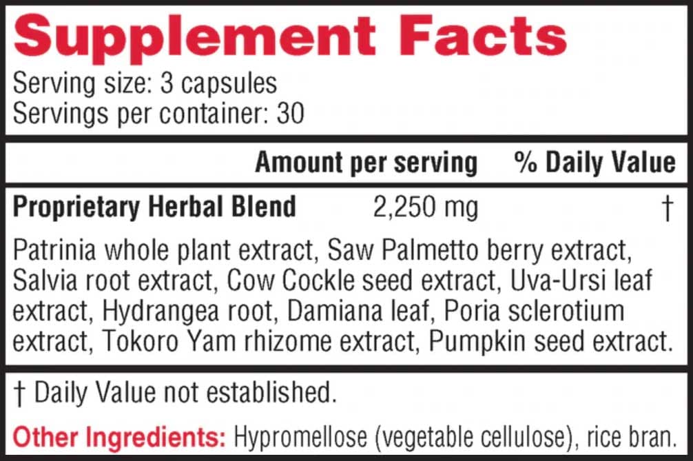 Health Concerns Essence Chamber Ingredients