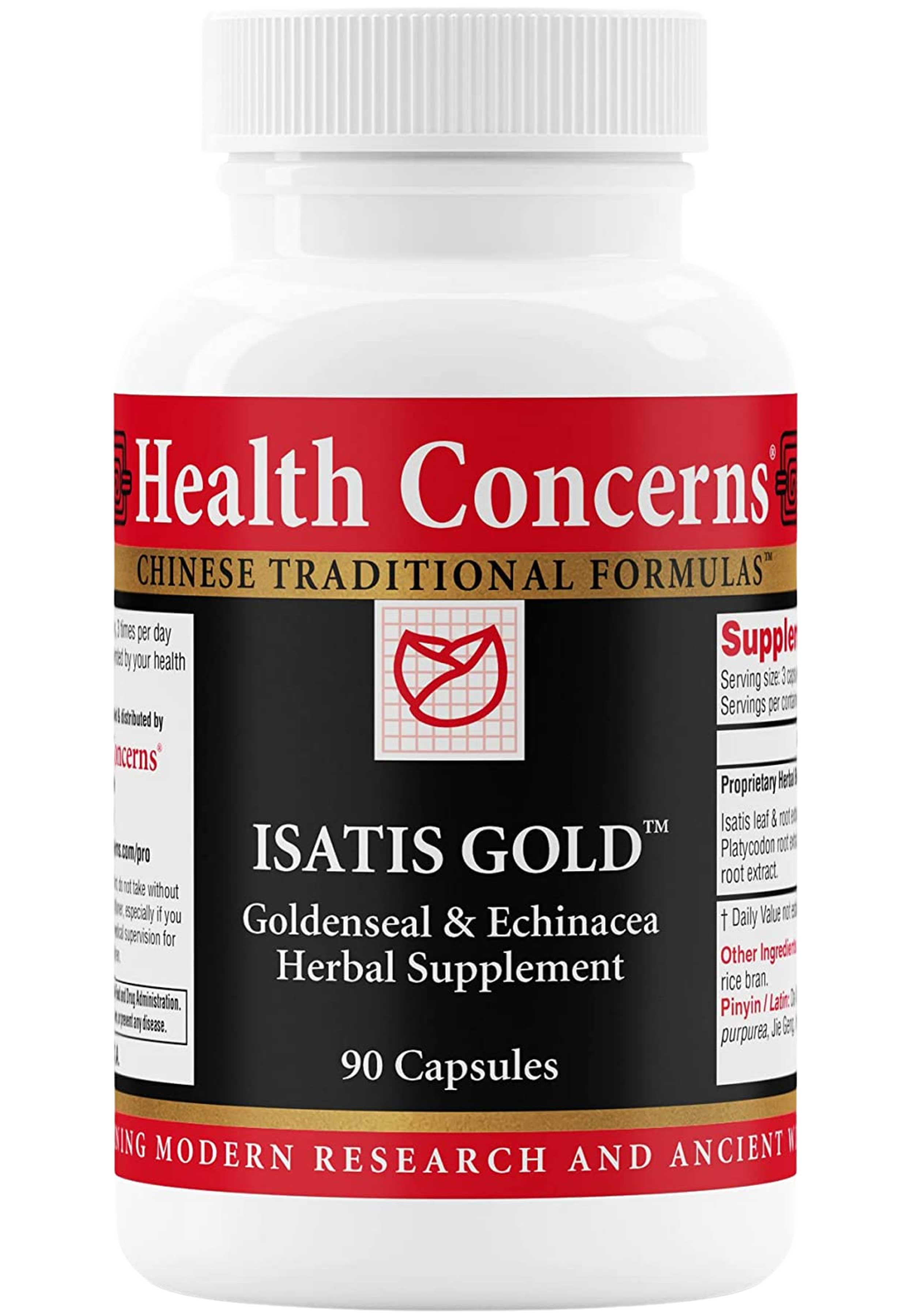 Health Concerns Isatis Gold