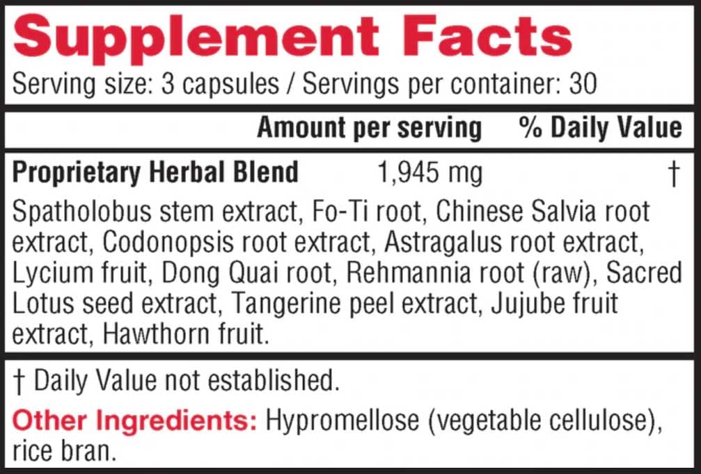 Health Concerns Marrow Plus Ingredients
