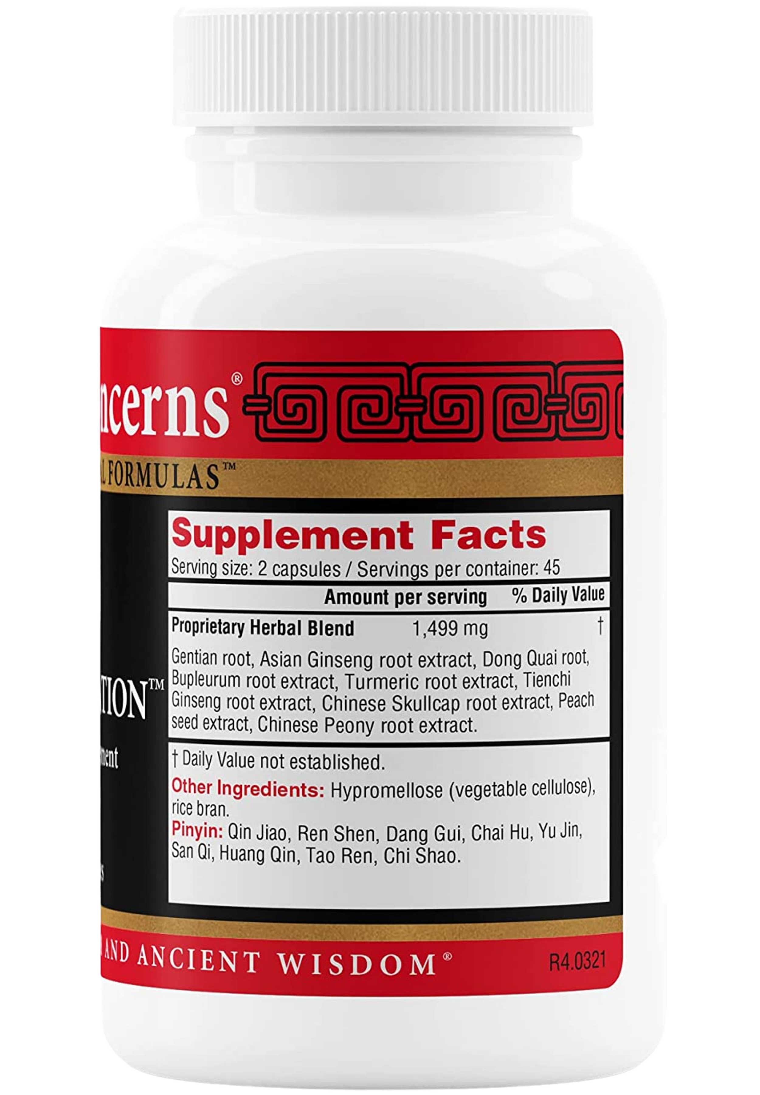 Health Concerns Regeneration Ingredients