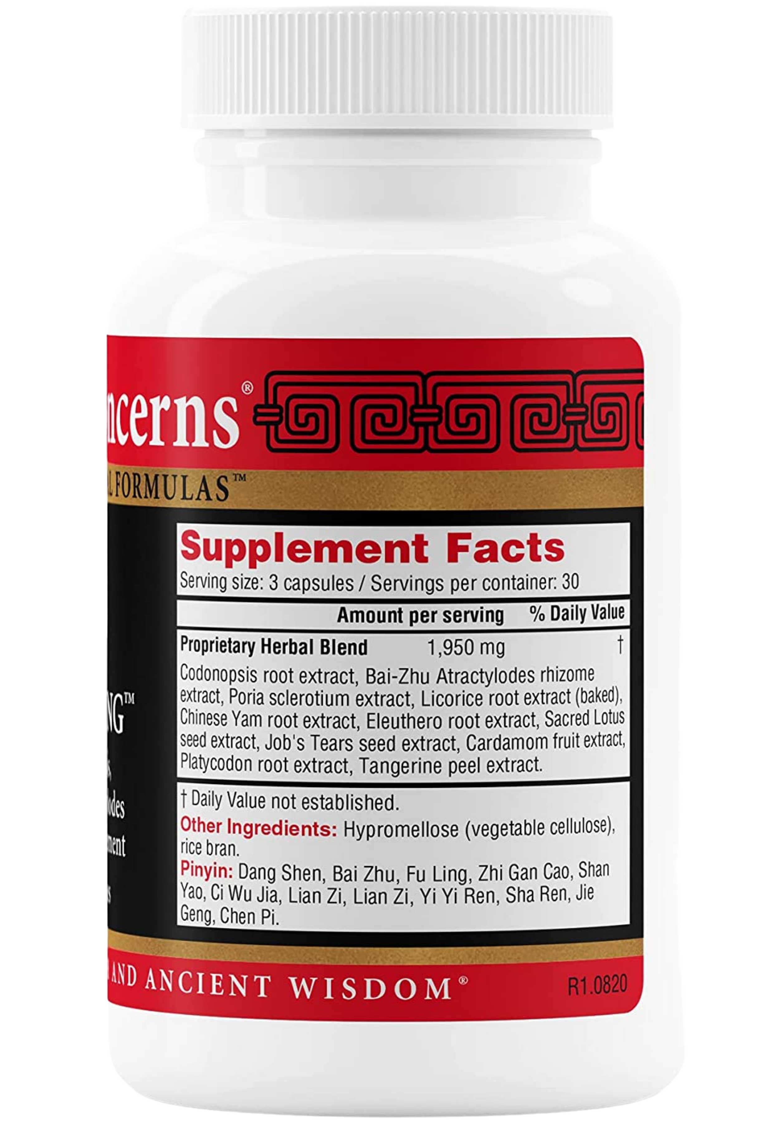 Health Concerns Shen Ling Ingredients