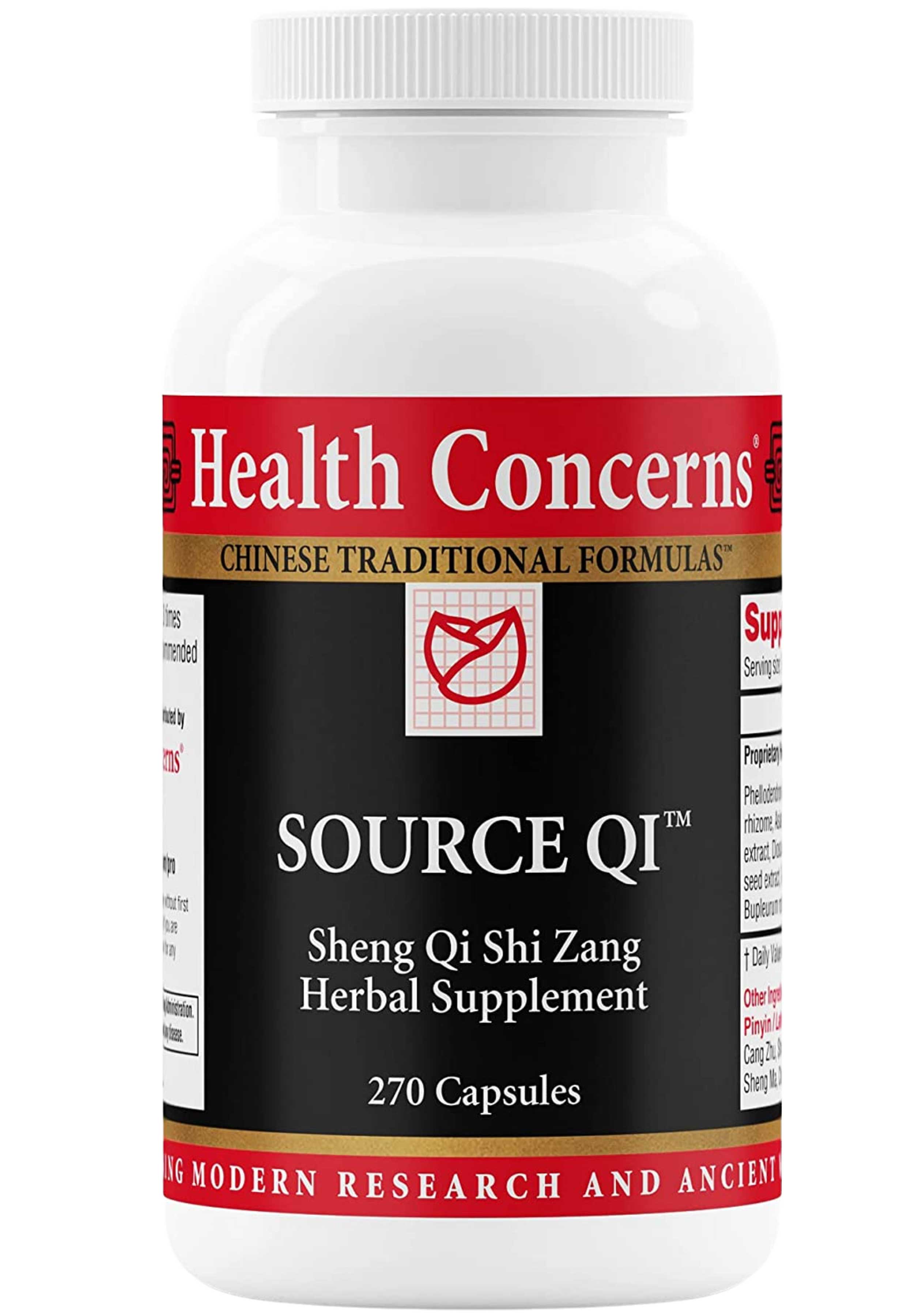 Health Concerns Source Qi