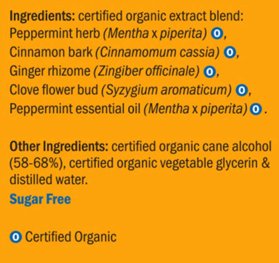 Herb Pharm Breath Refresher Ingredients