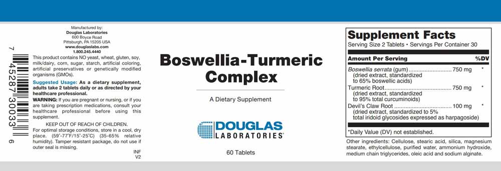 Douglas Laboratories Boswellia-Turmeric Complex