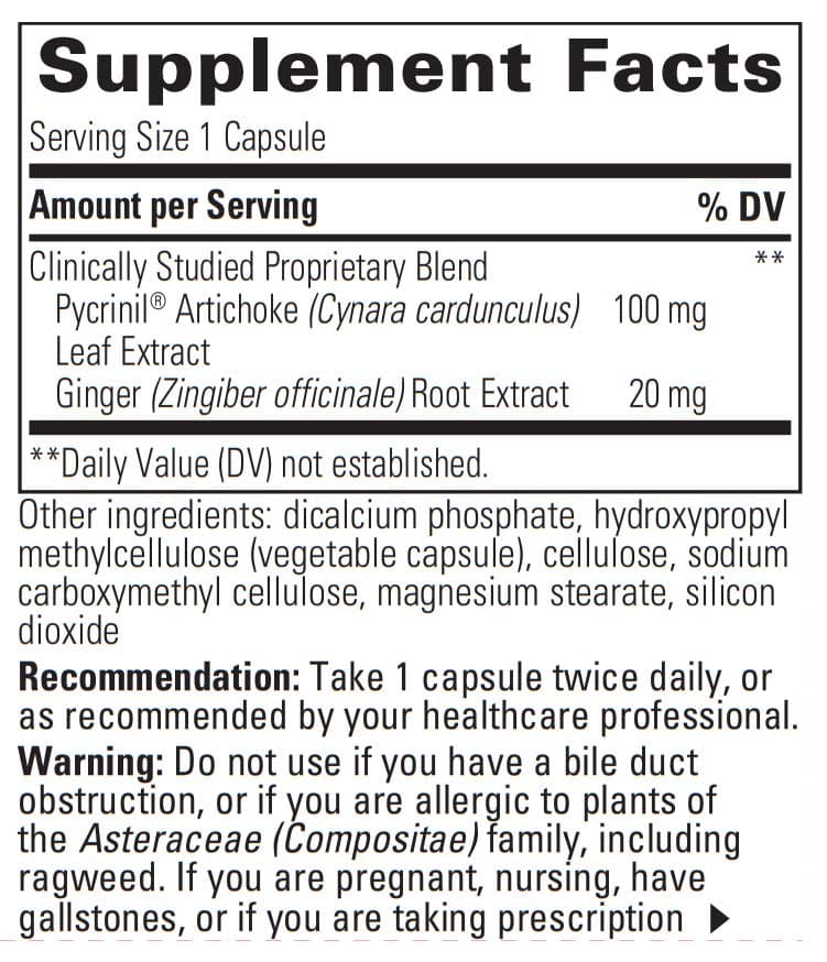 Integrative Therapeutics Motility Activator Ingredients