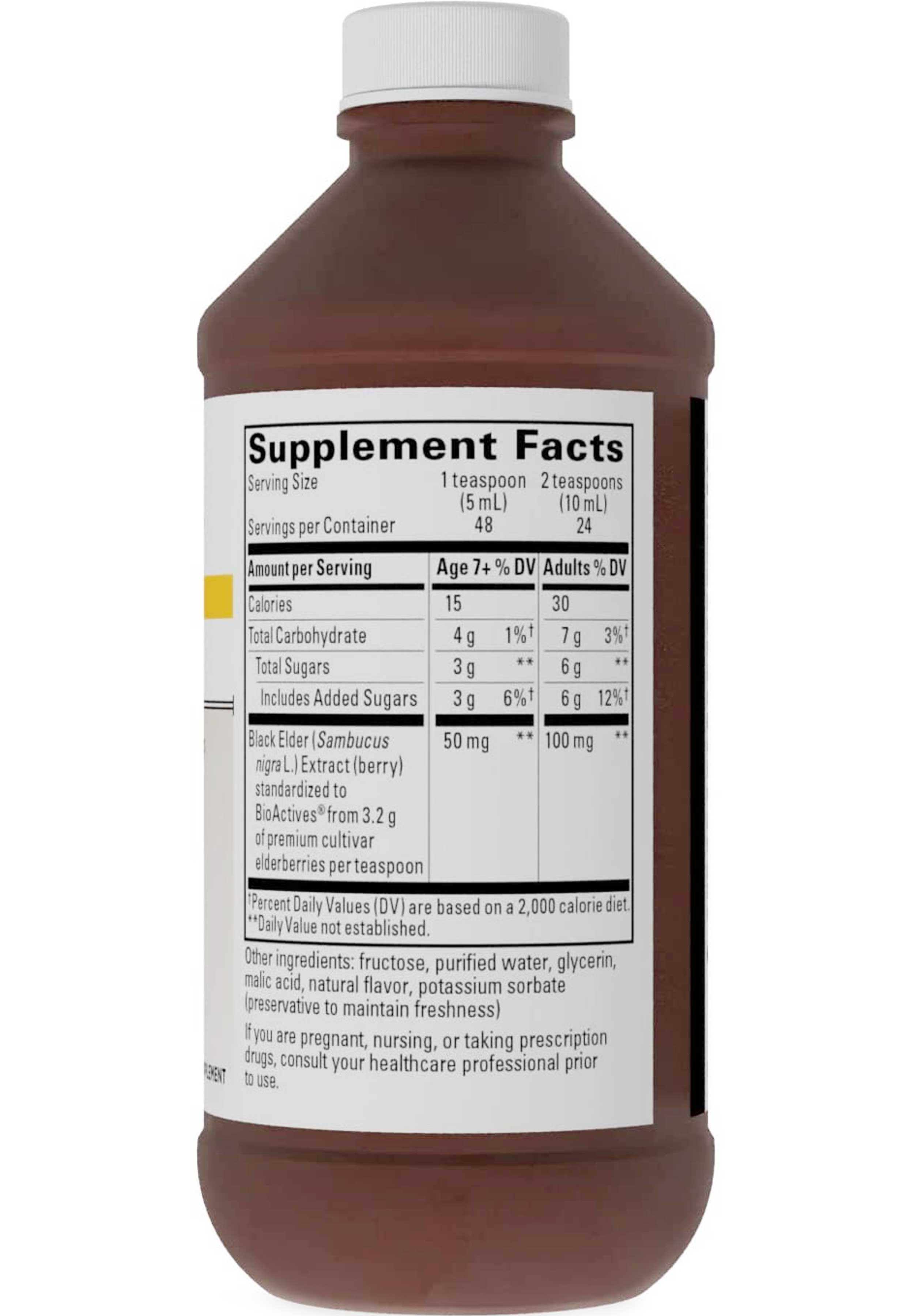 Integrative Therapeutics Sambucus Ingredients