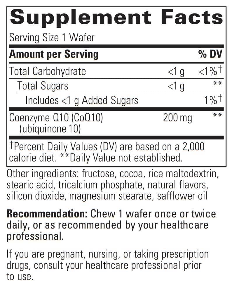 Integrative Therapeutics Vitaline CoQ10 Ingredients