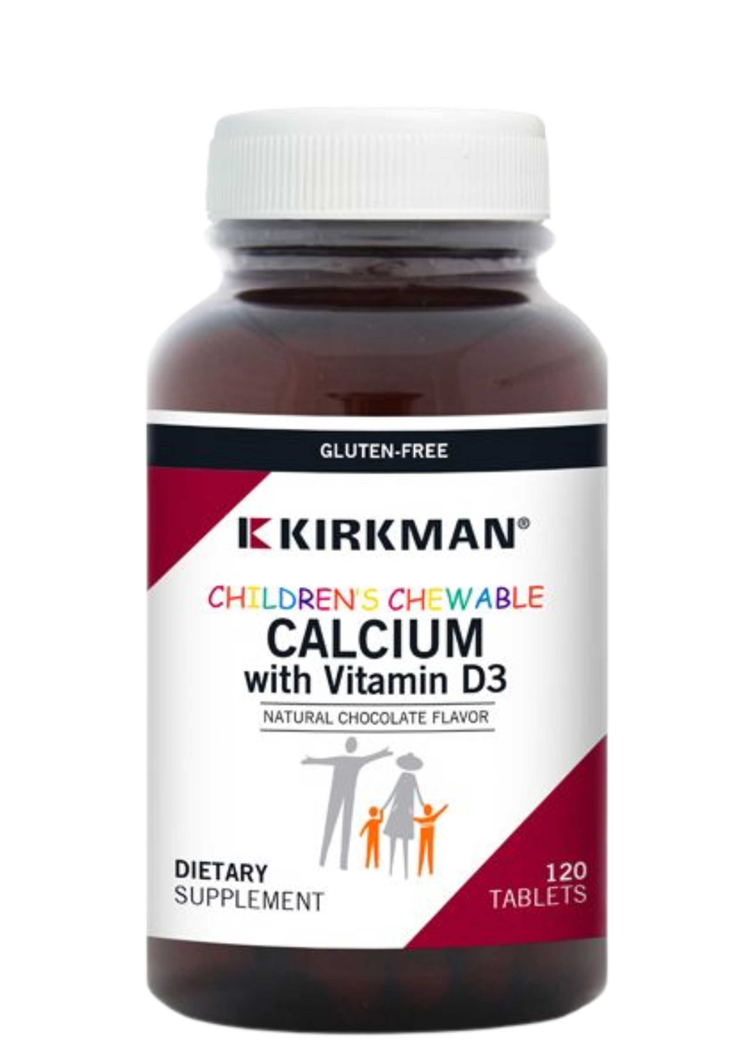 Kirkman Children's Chewable Calcium with Vitamin D3