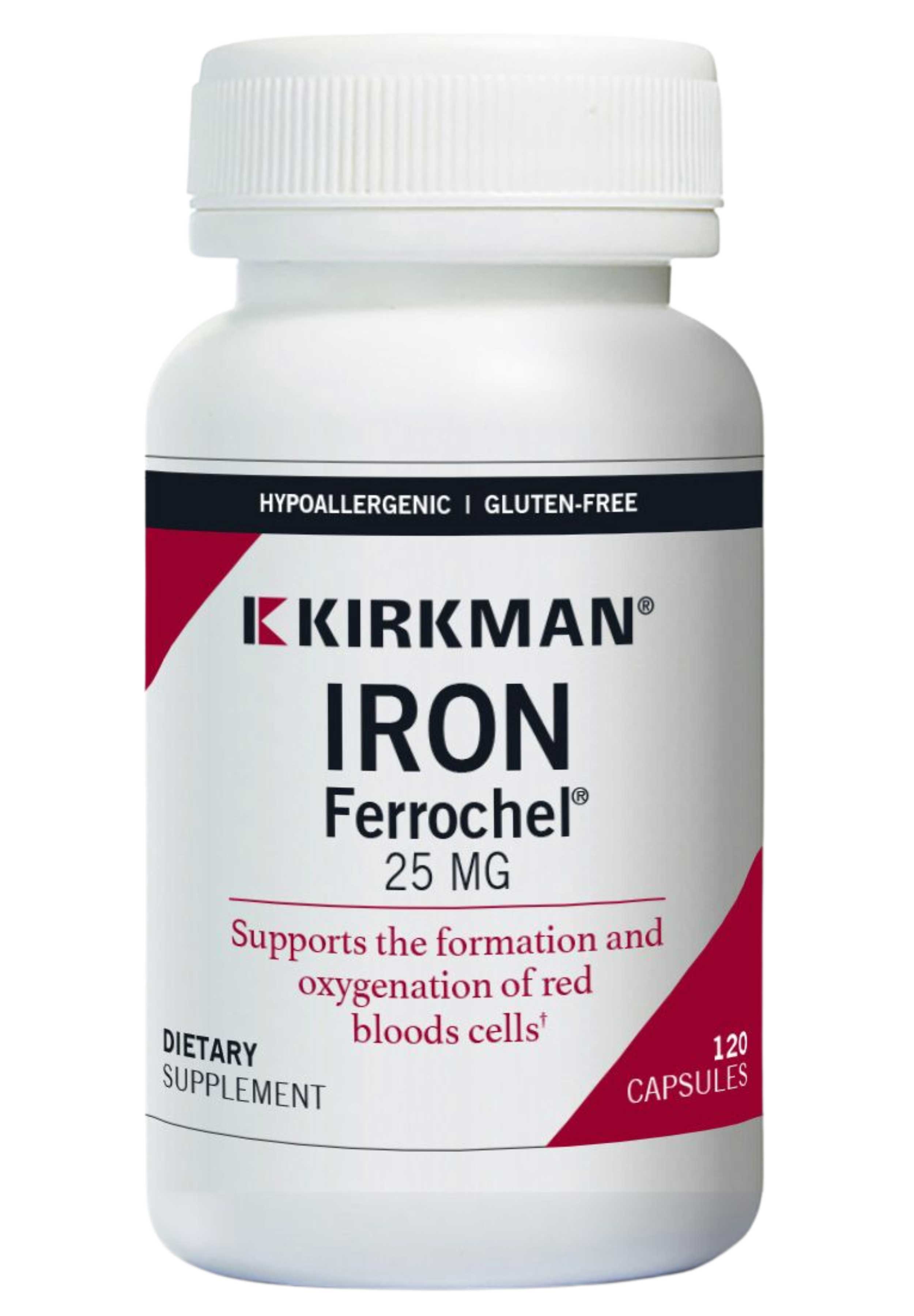 Kirkman Iron Ferrochel 25 mg (Formerly Iron 25 mg)