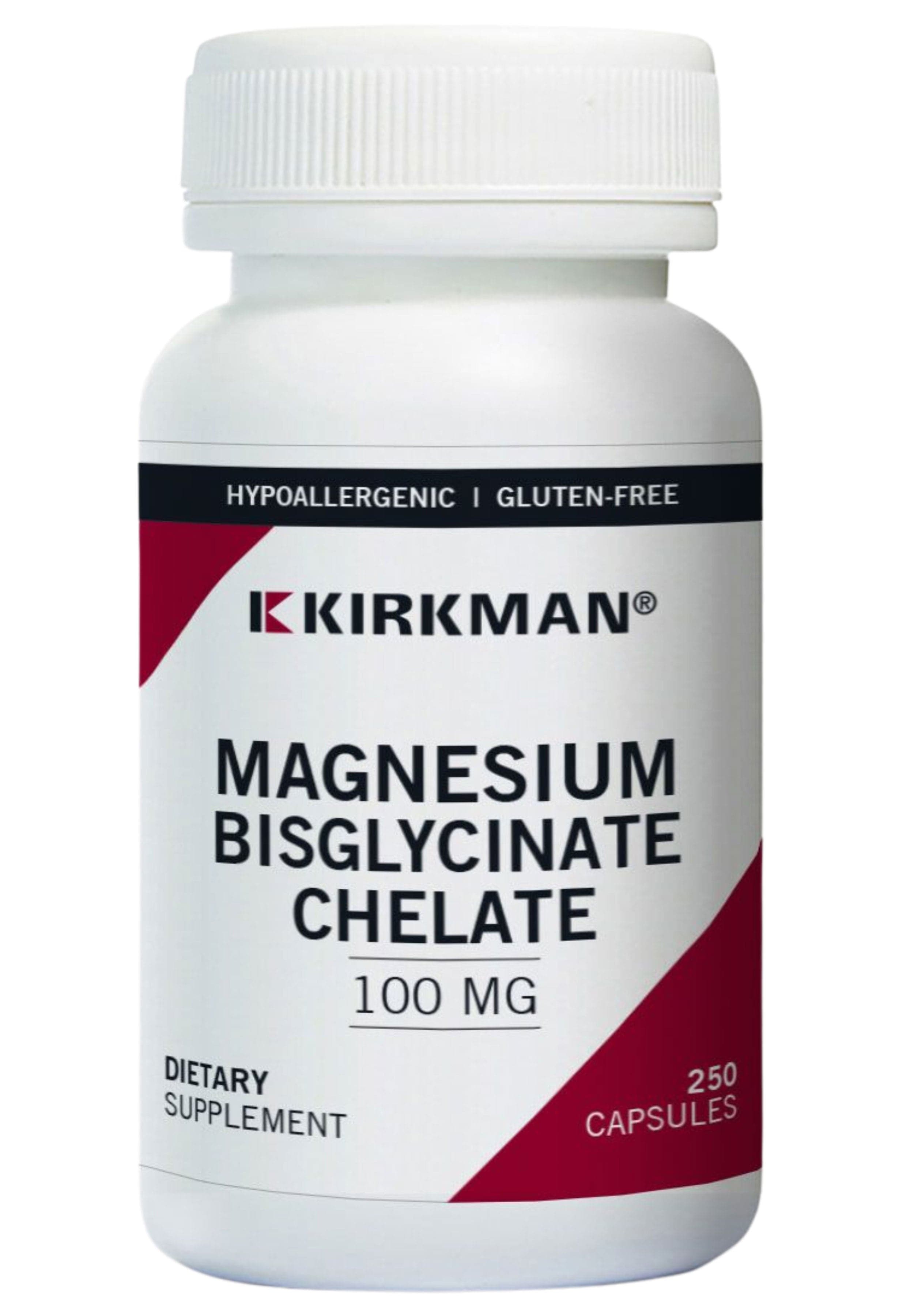 Kirkman Magnesium Bisglycinate Chelate 100 mg