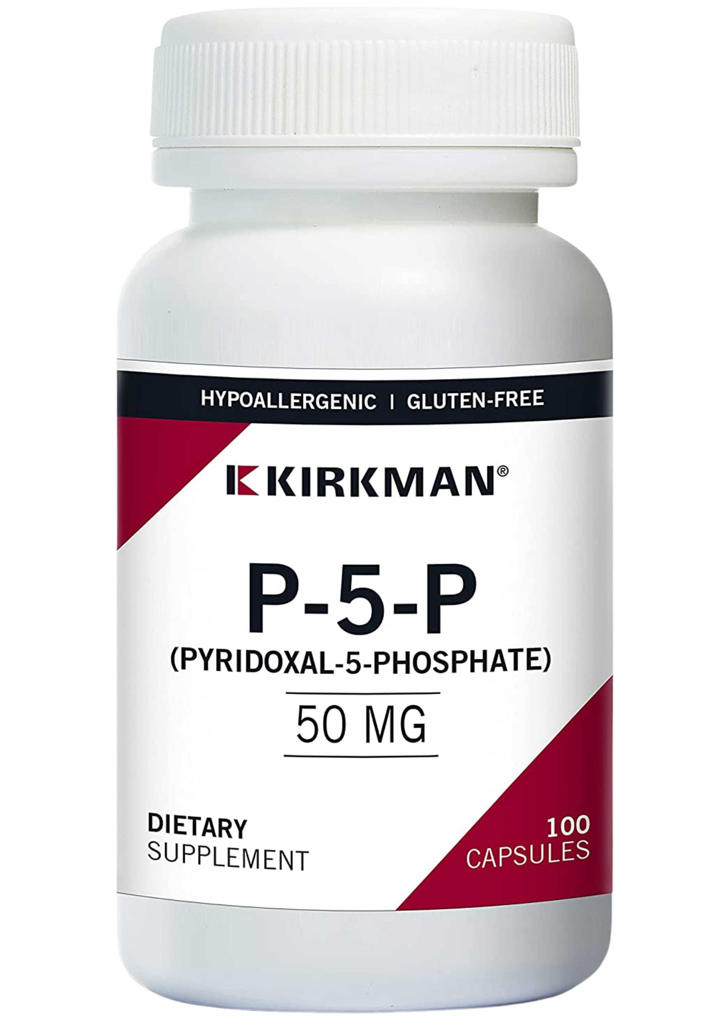 Kirkman P-5-P (Pyridoxal-5-Phosphate) 50 mg