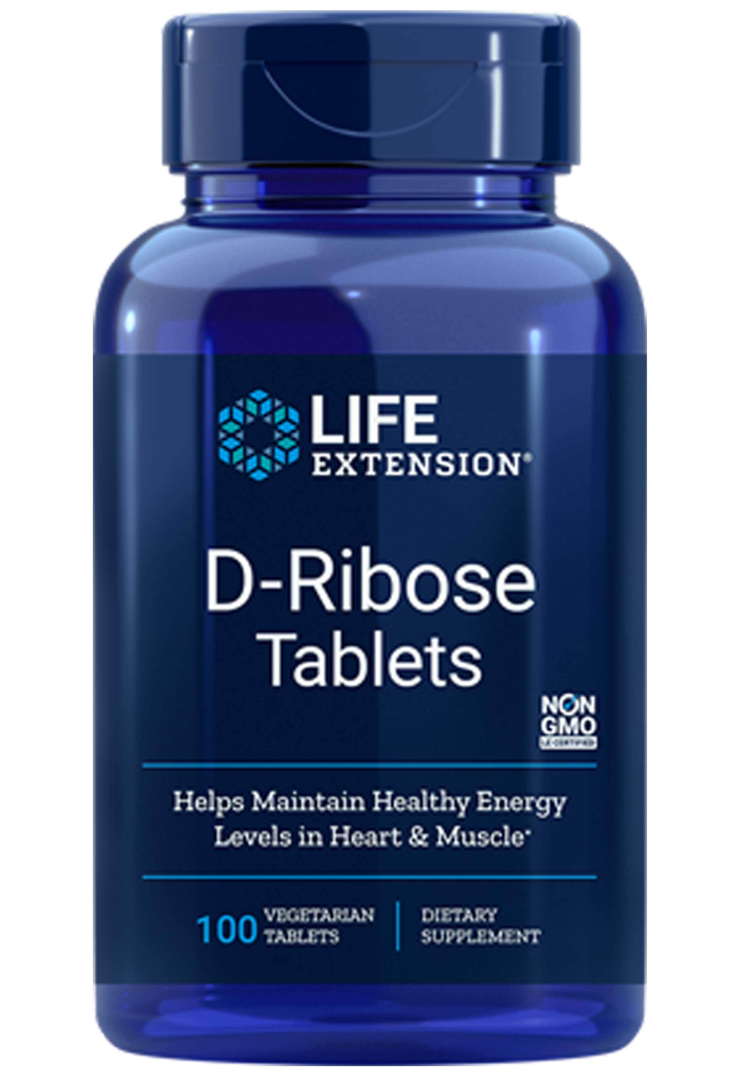 Life Extension D-Ribose Tablets