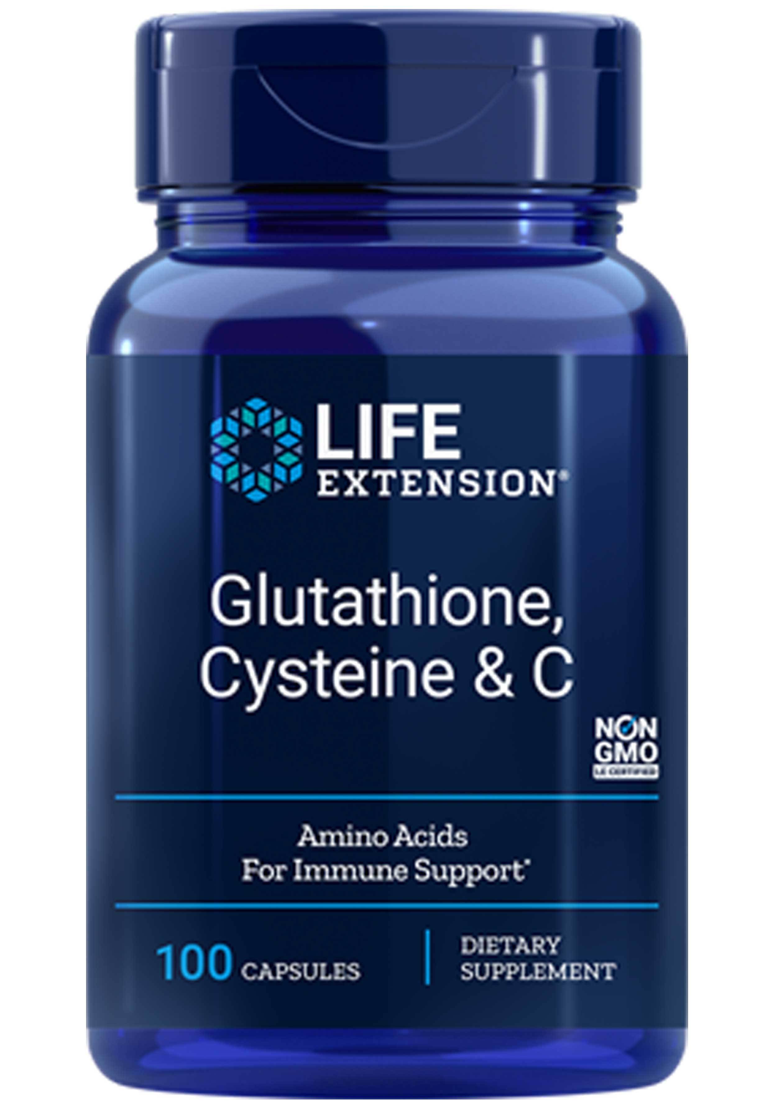 Life Extension Glutathione, Cysteine & C