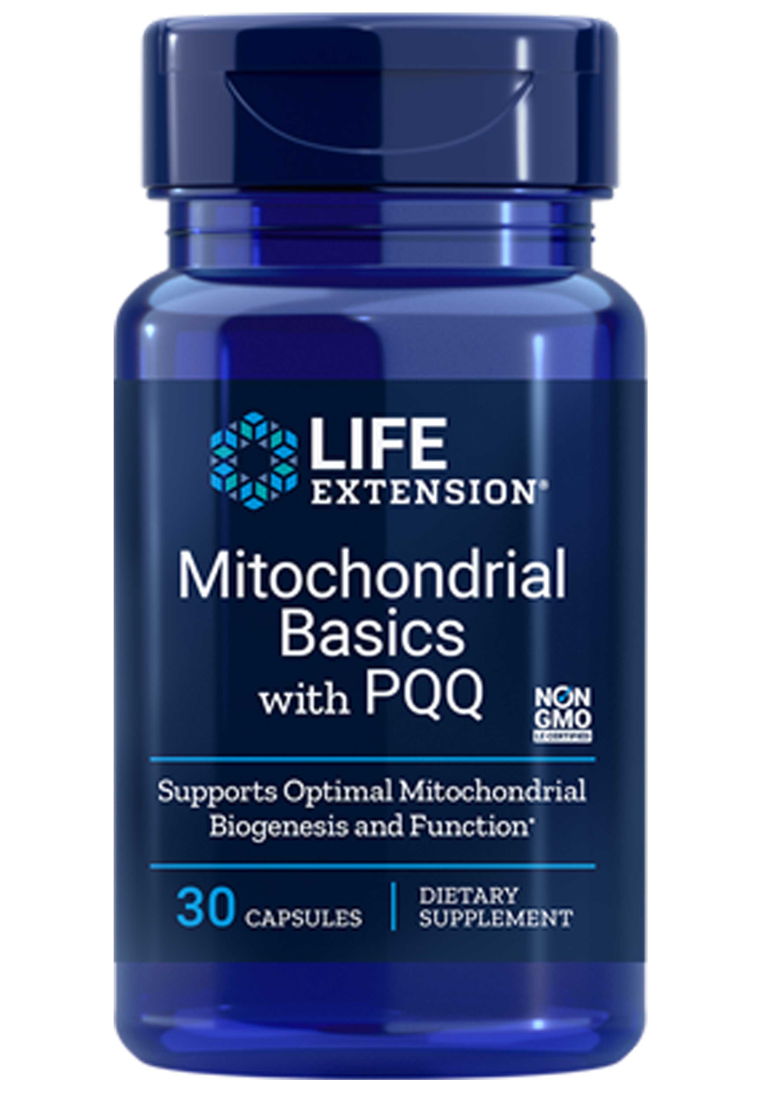 Life Extension Mitochondrial Basics with PQQ