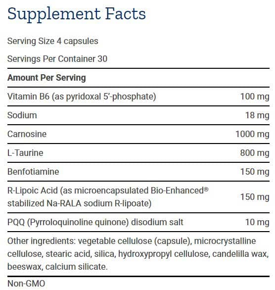 Life Extension Mitochondrial Energy Optimizer with PQQ Ingredients