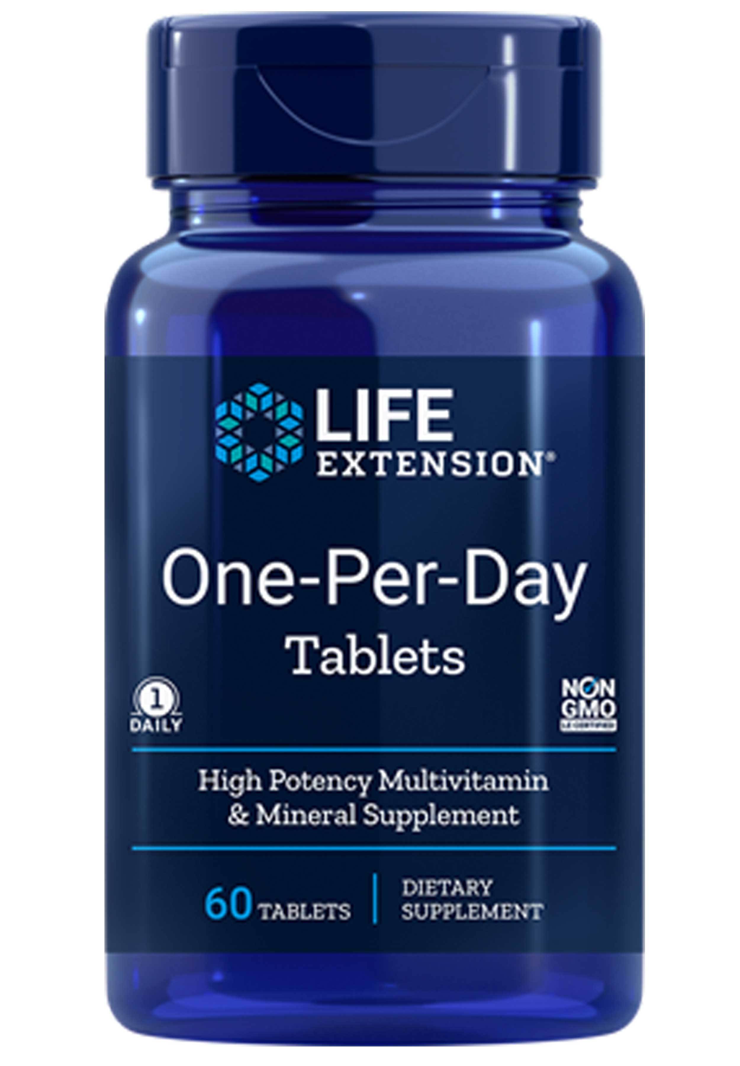 Life Extension One-Per-Day Tablets