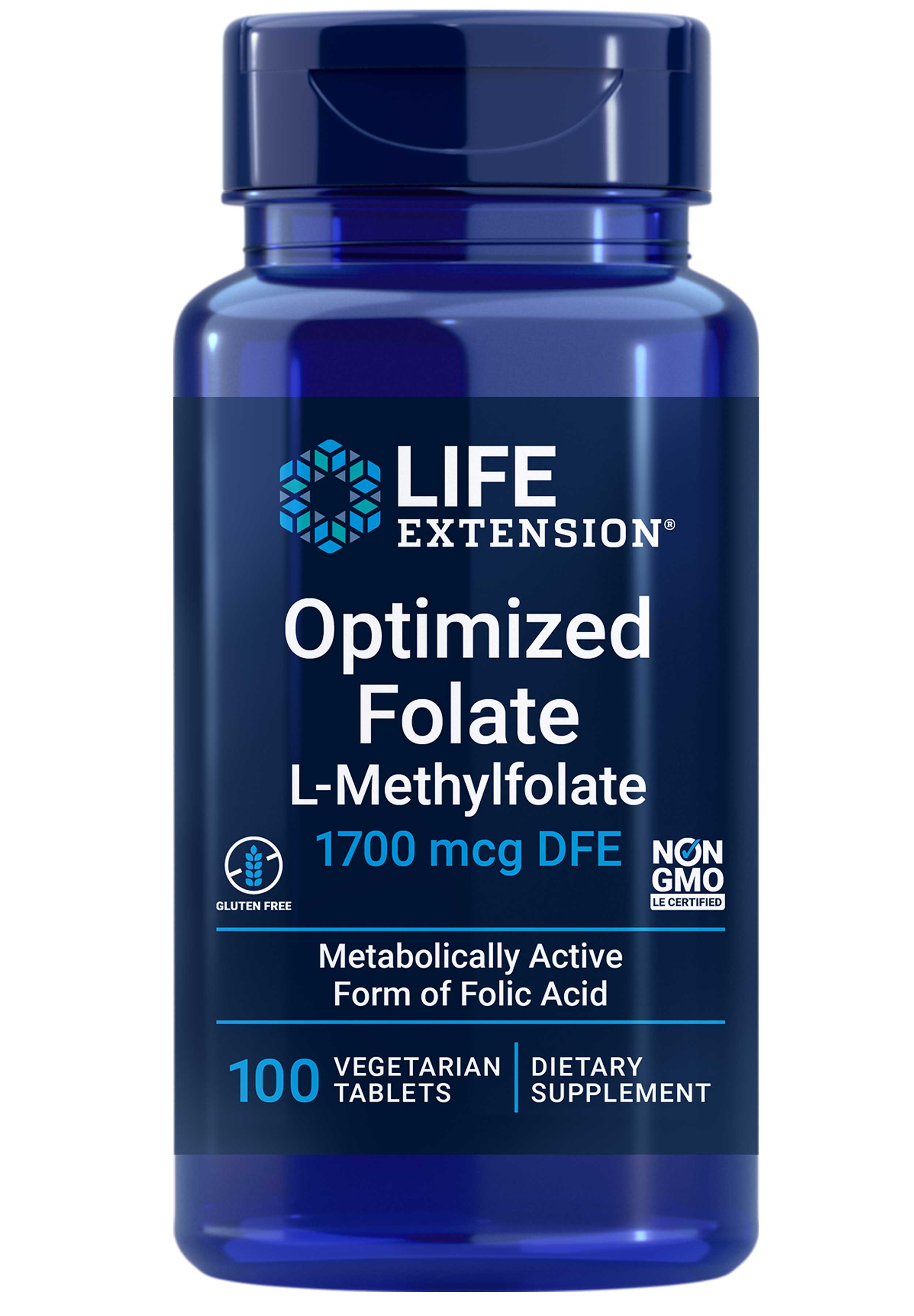 Life Extension Optimized Folate L-Methylfolate