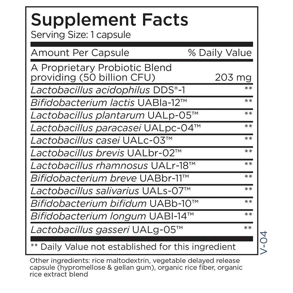 Metabolic Maintenance BioMaintenance Shelf Stable Probiotic Ingredients 