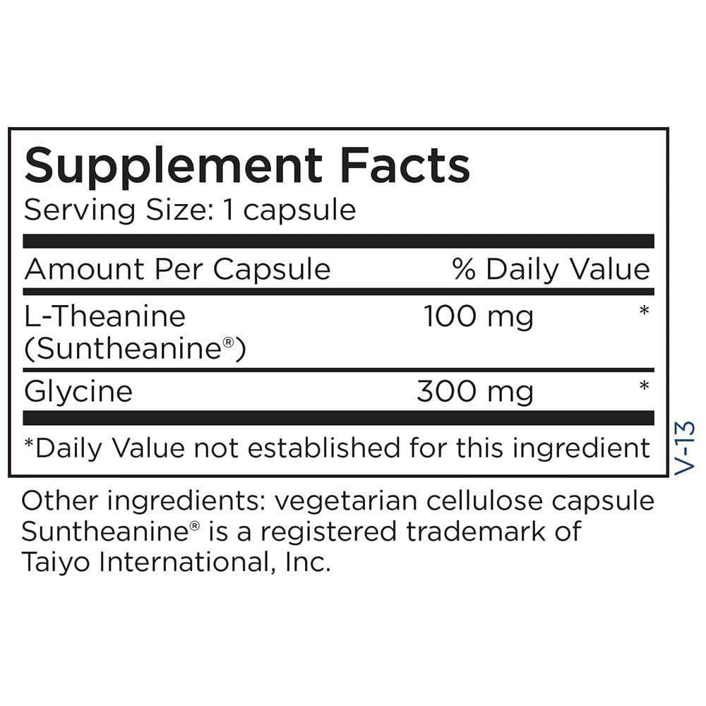 Metabolic Maintenance L-Theanine Ingredients