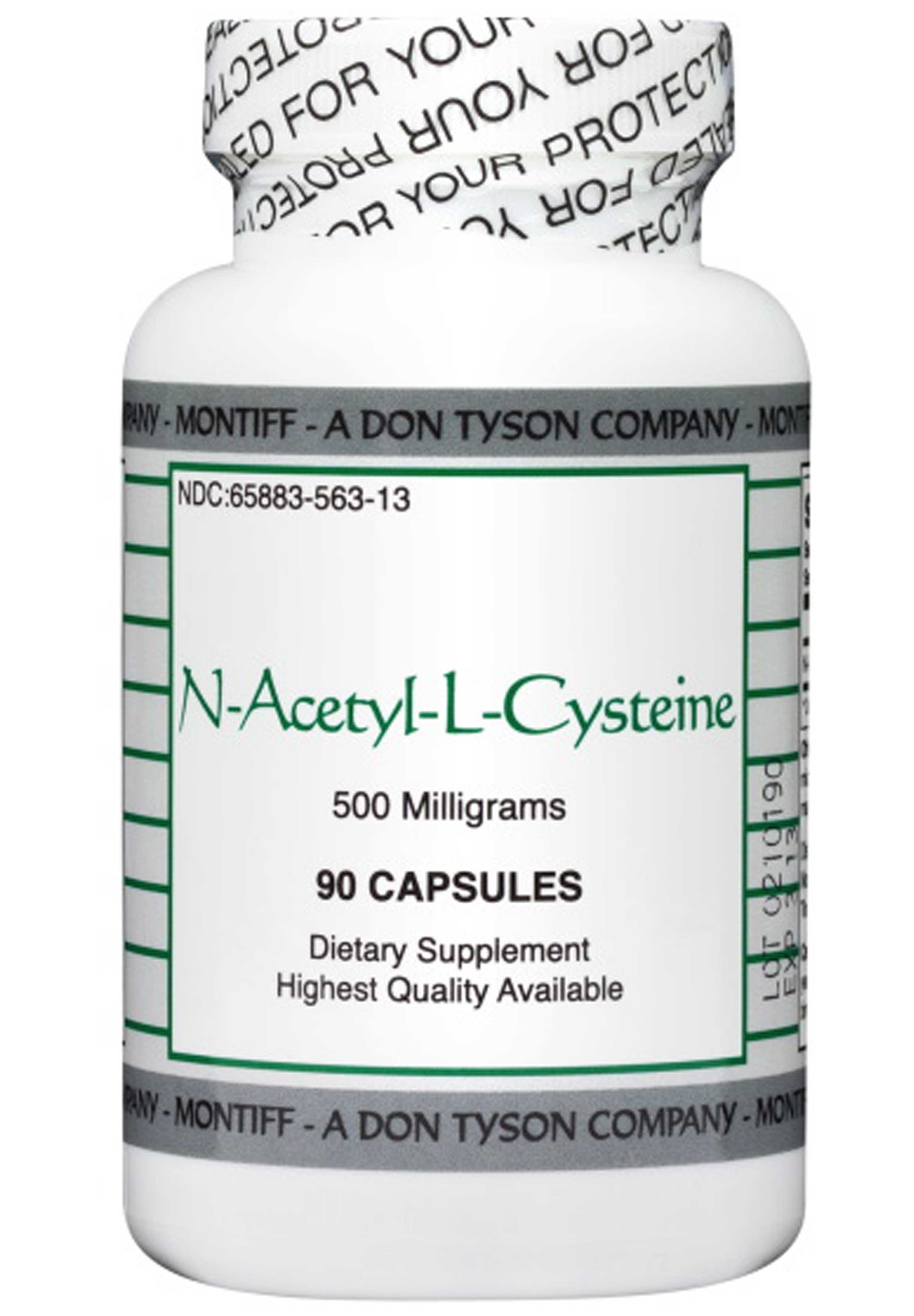 Montiff N-Acetyl-L-Cysteine 500 mg
