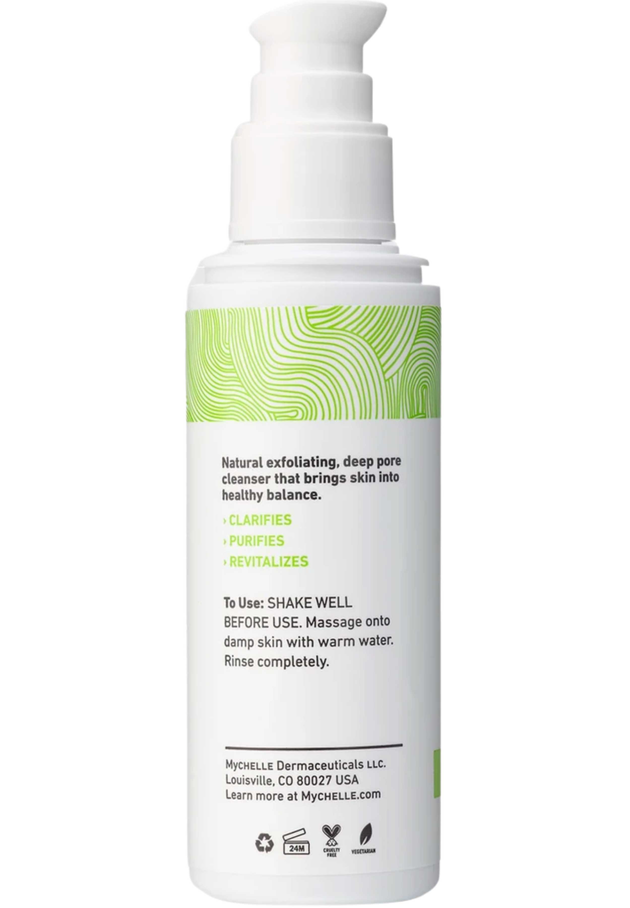MyChelle Dermaceuticals Clear Skin Cranberry Cleanser Ingredients