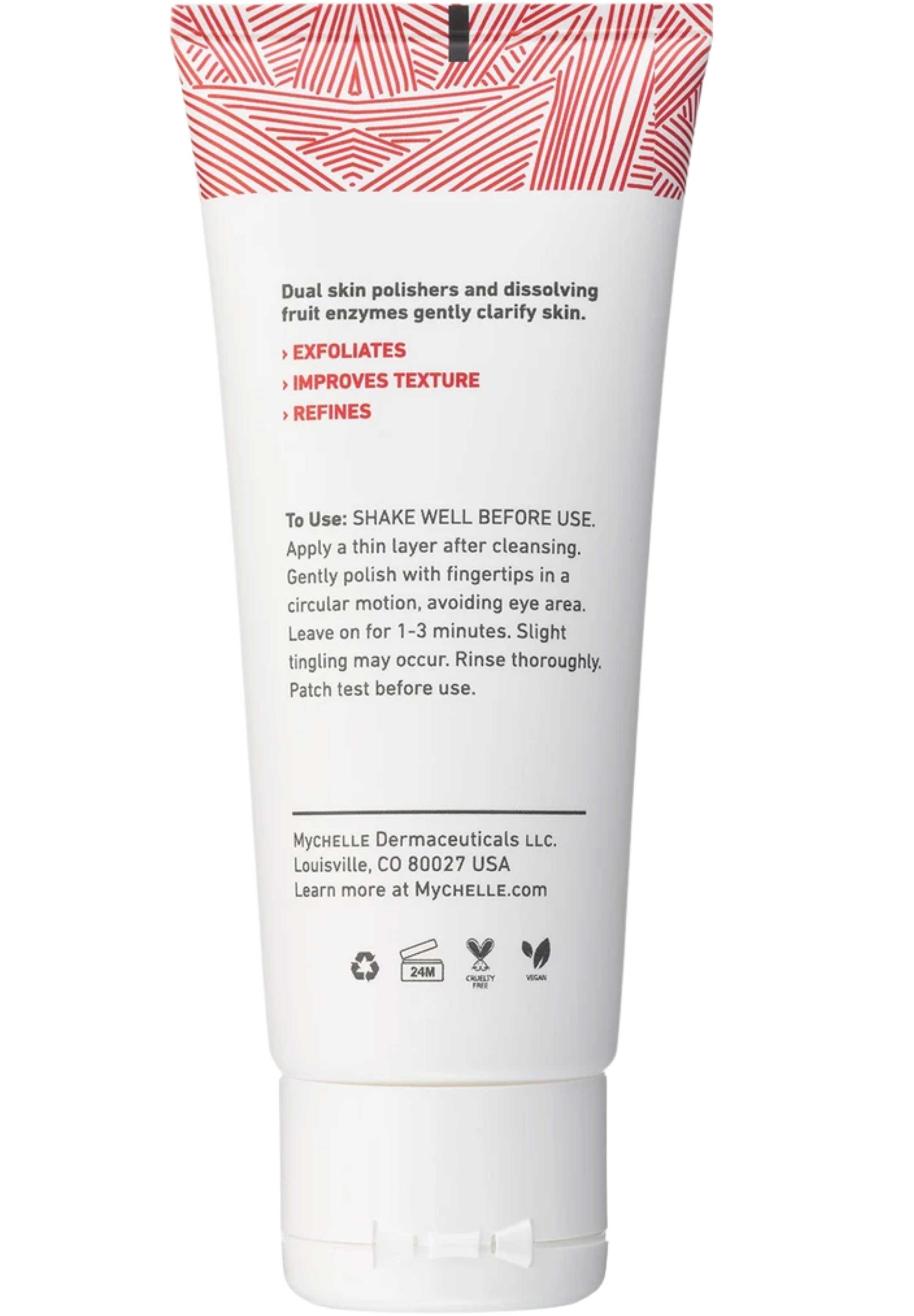 MyChelle Dermaceuticals Fruit Enzyme Scrub Ingredients