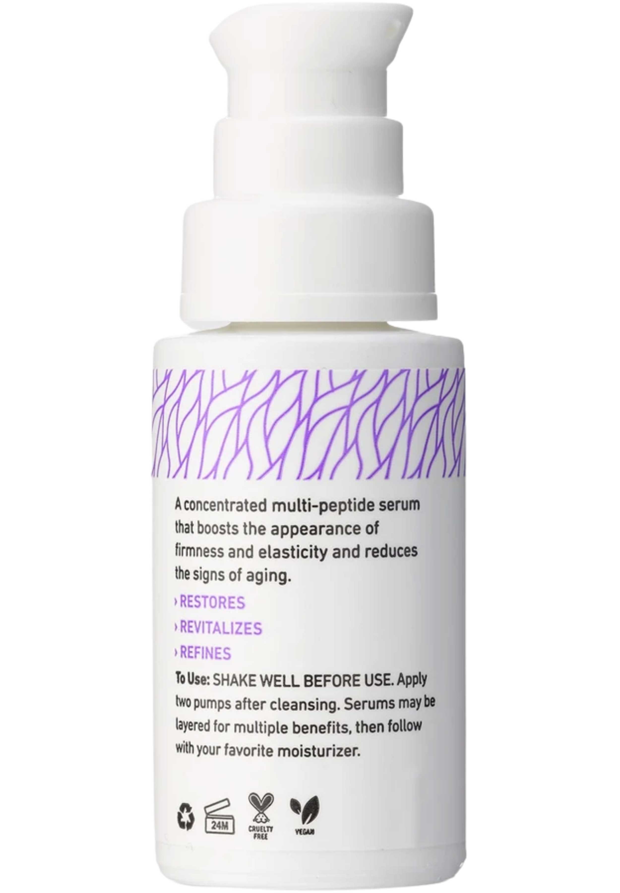 MyChelle Dermaceuticals Peptide+ Anti-Wrinkle Serum Ingredients