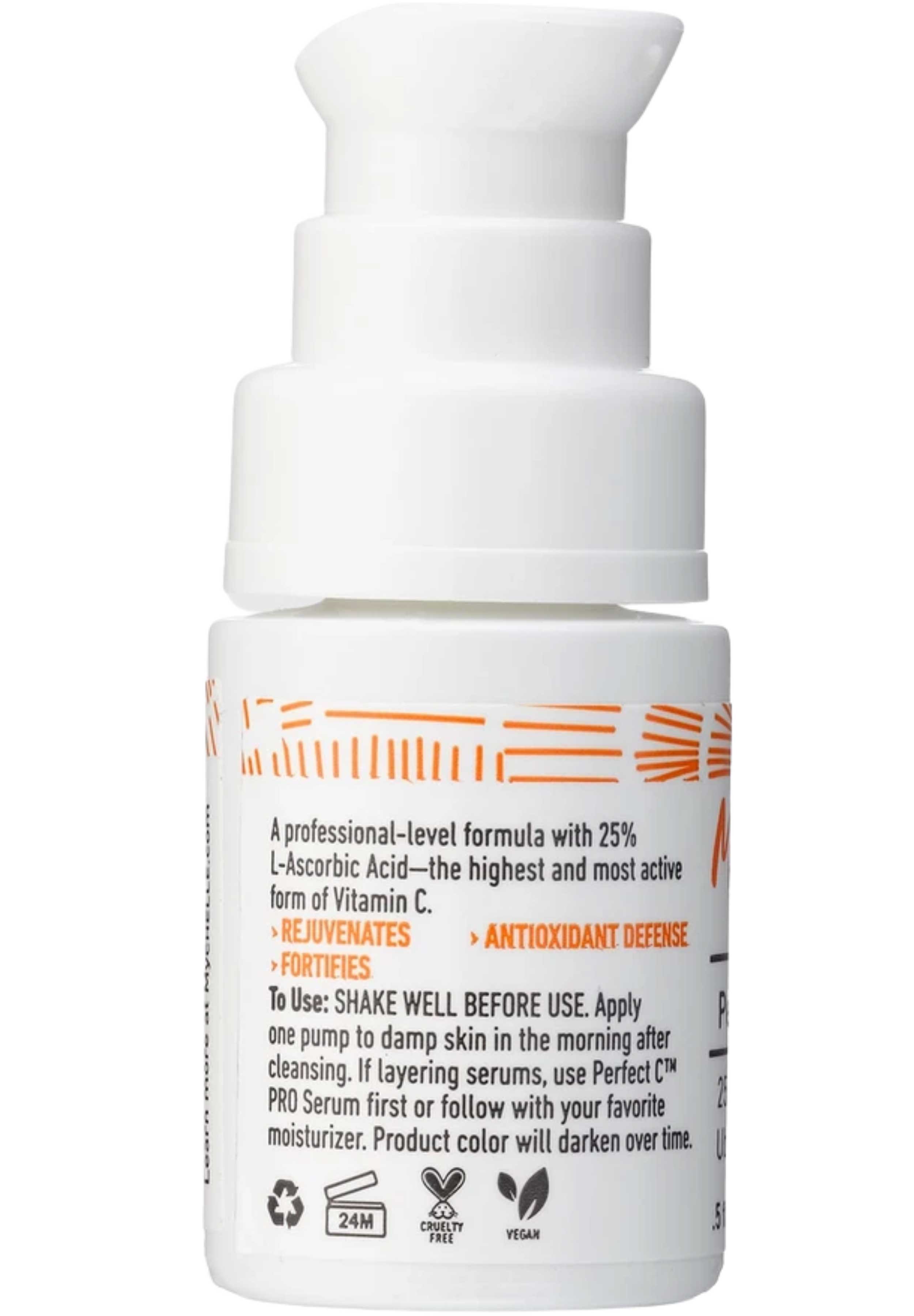 MyChelle Dermaceuticals Perfect C™ PRO Serum 25% Ingredients