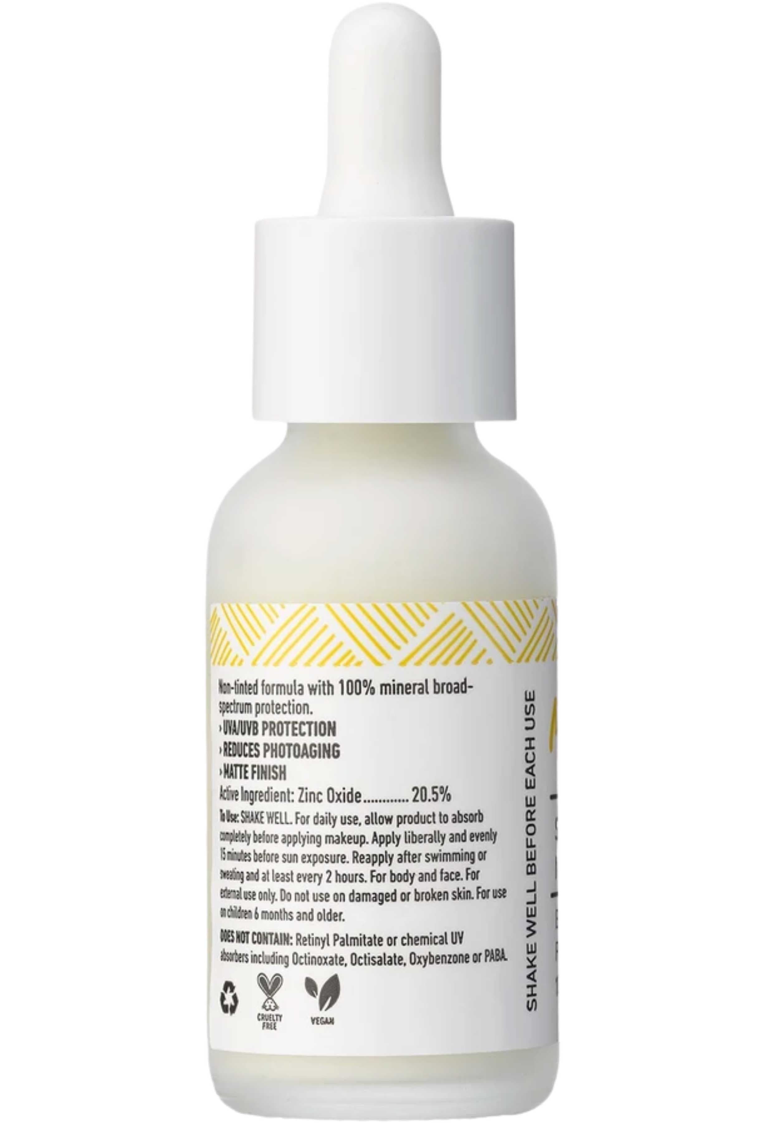 MyChelle Dermaceuticals Sun Shield Liquid SPF 50 Non-Tinted Ingredients