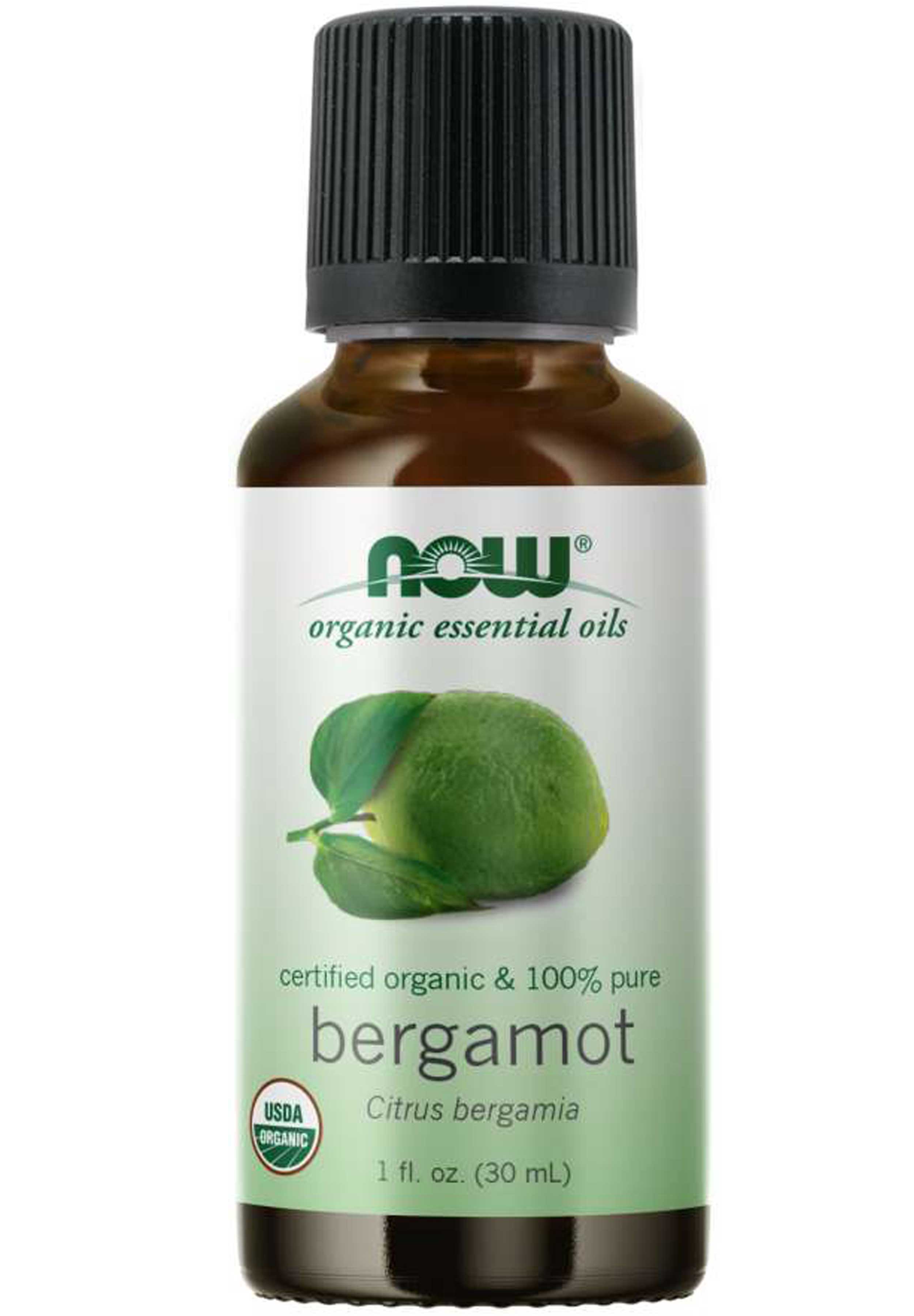 NOW Organic Essential Oils Bergamot Oil
