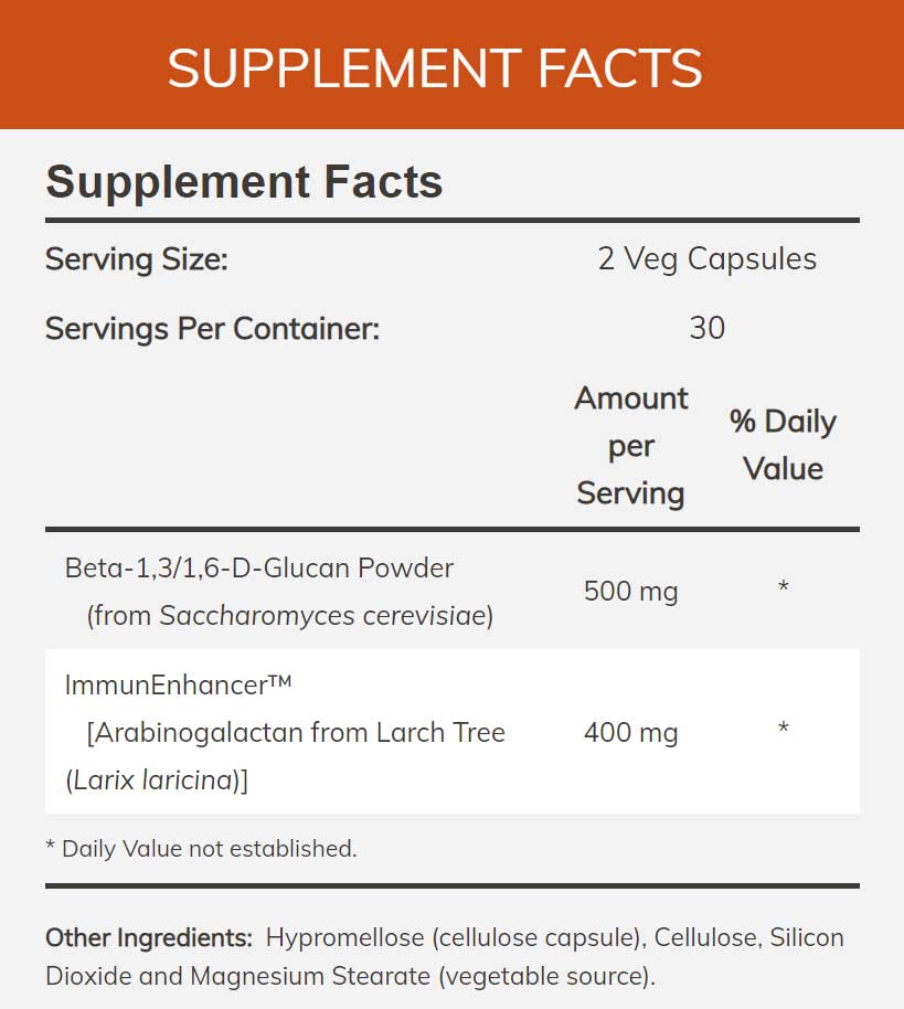 NOW Extra Strength Beta-Glucans with ImmunEnhancer Ingredients