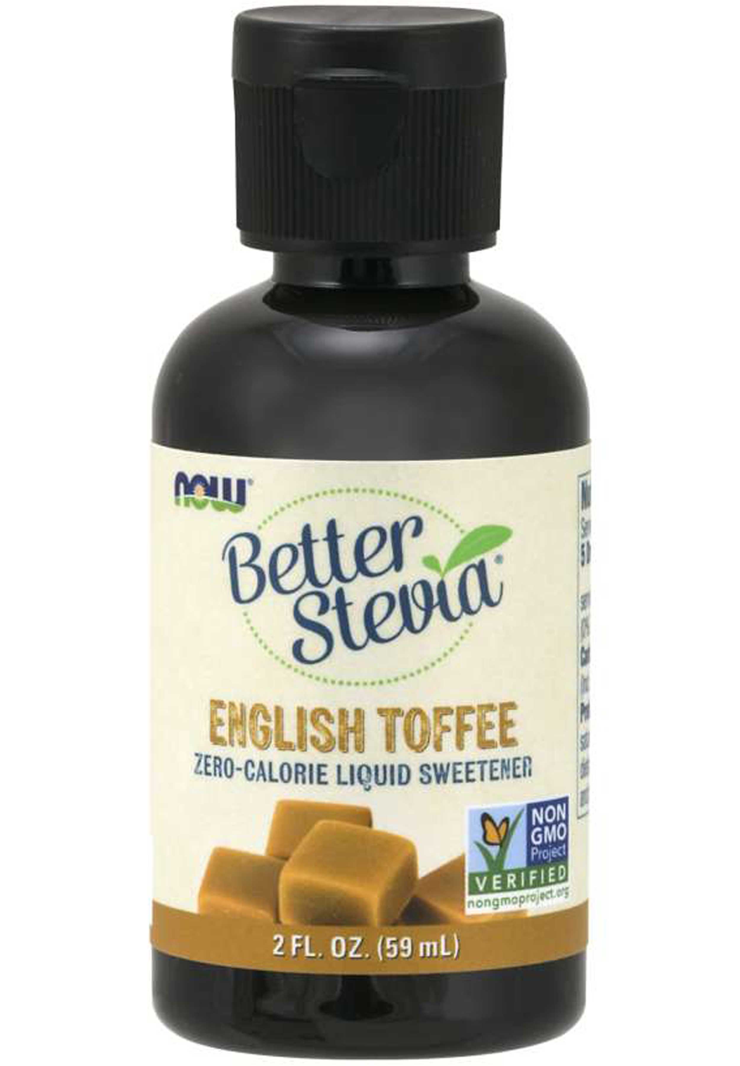 NOW Better Stevia, English Toffee