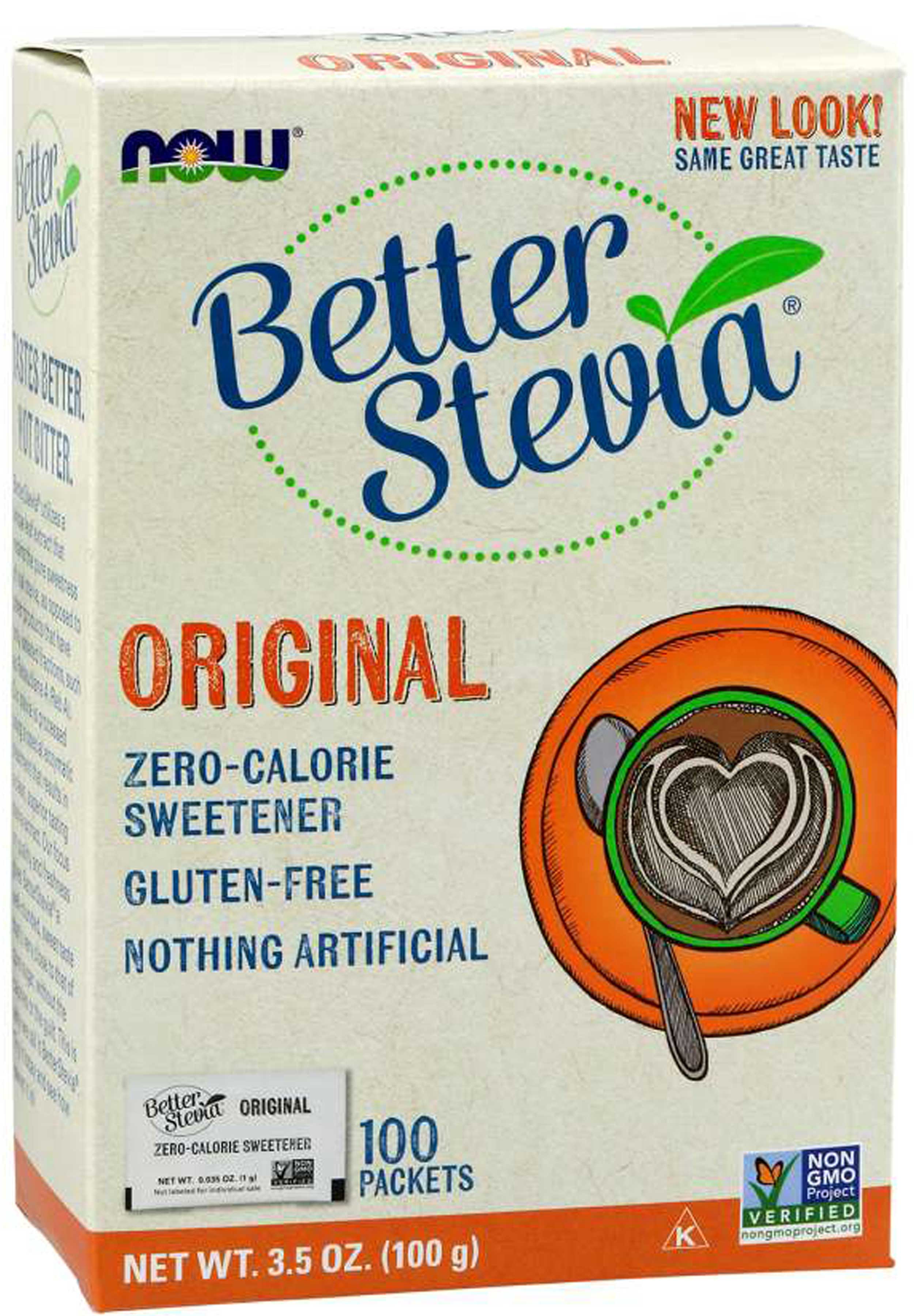 NOW Better Stevia, Original Packets