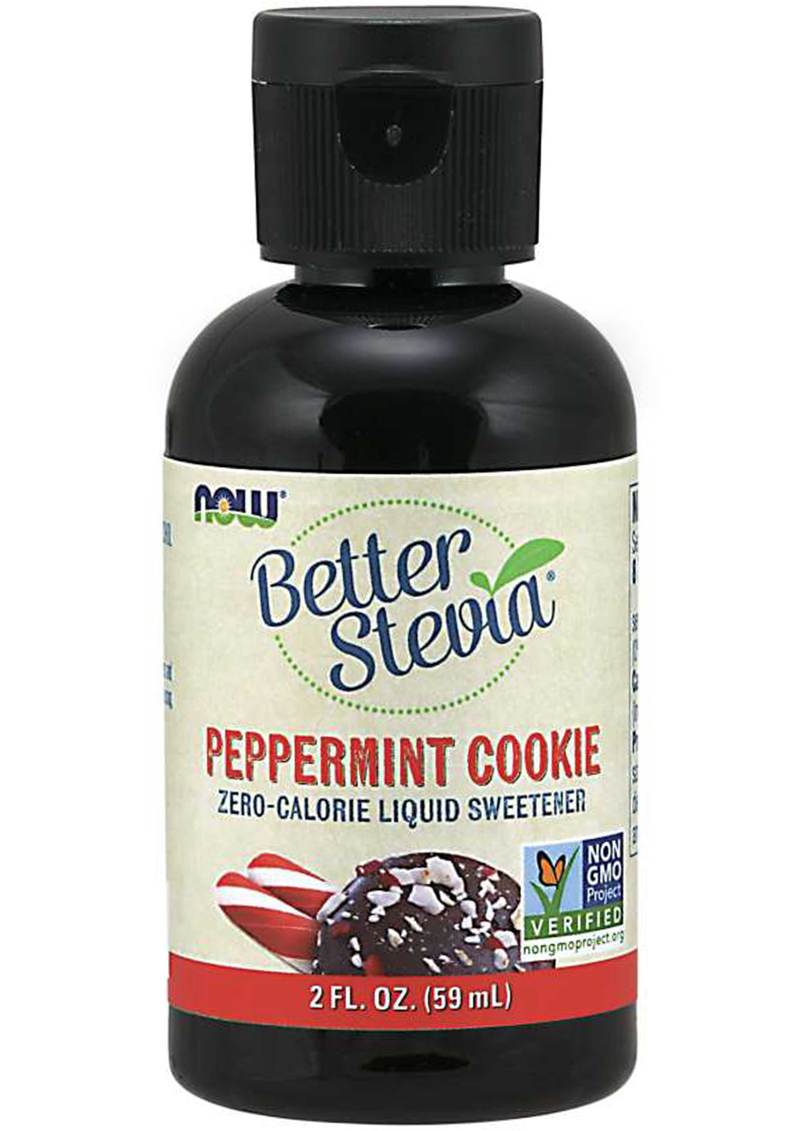NOW Better Stevia, Peppermint Cookie