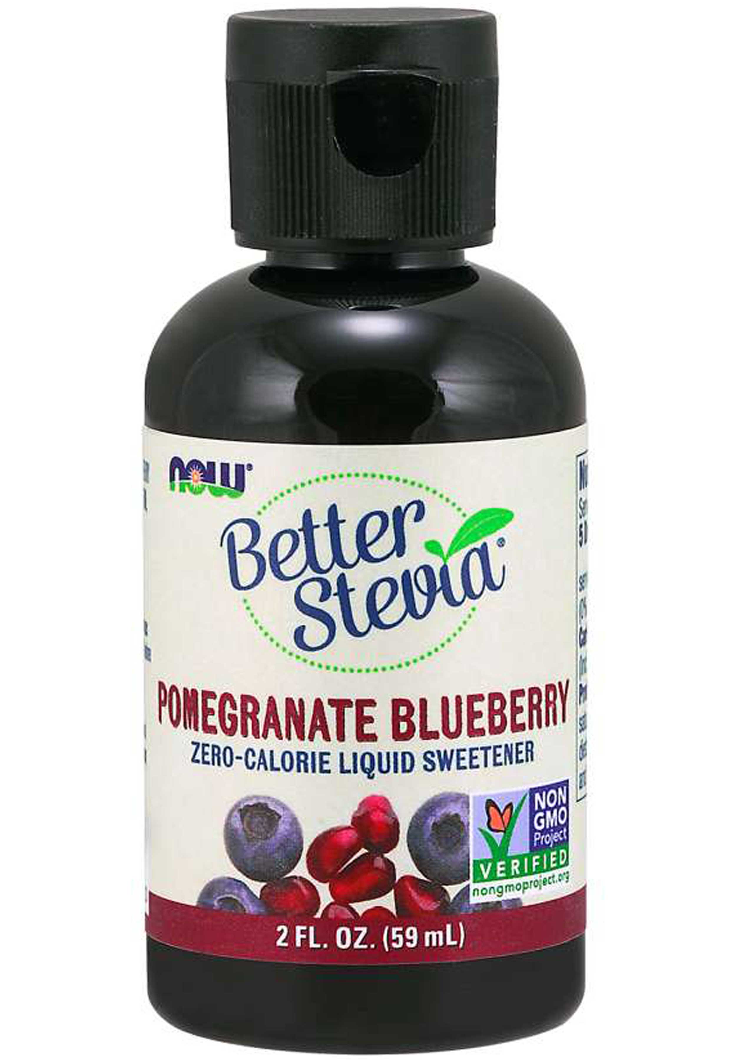 NOW Better Stevia, Pomegranate-Blueberry