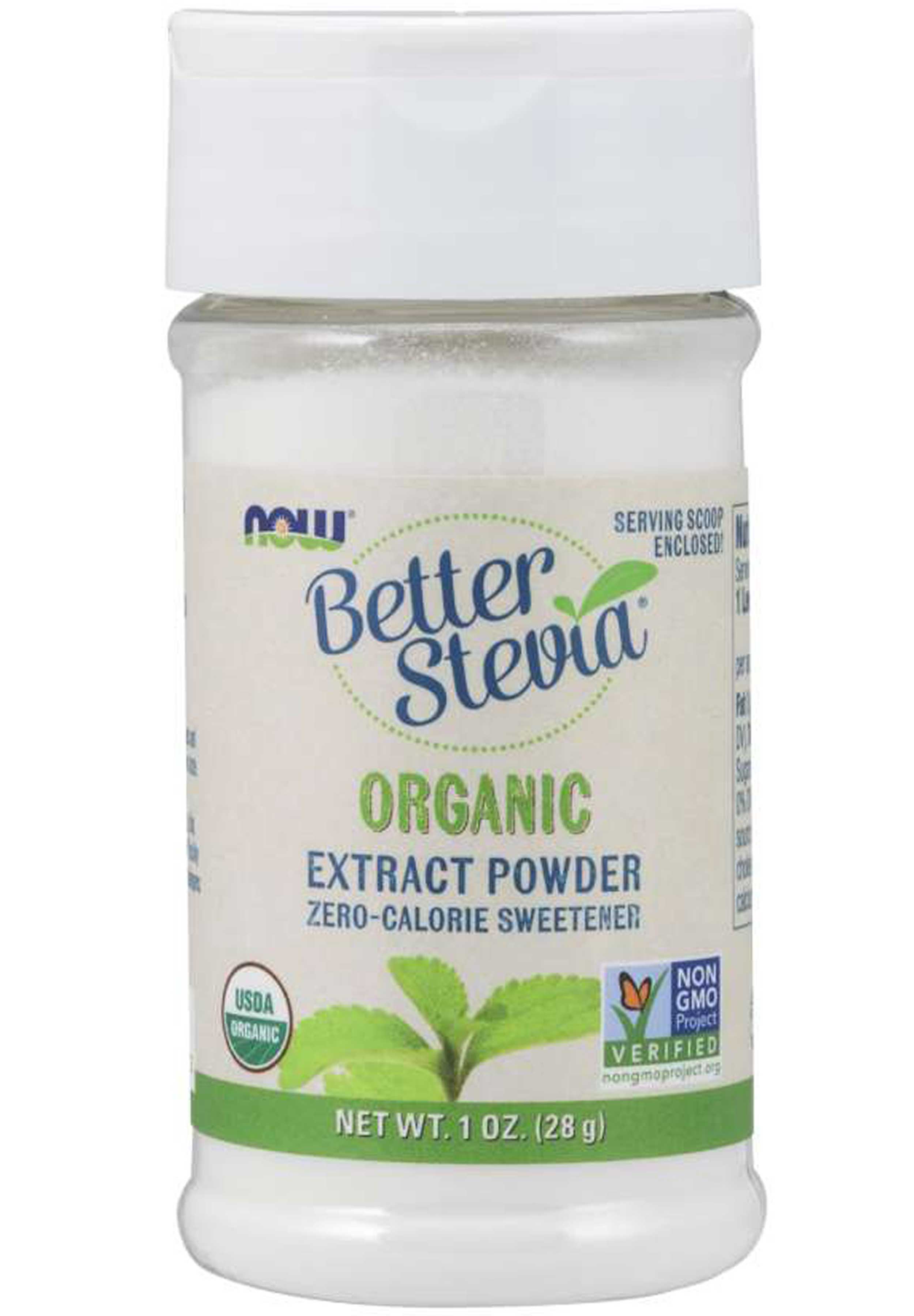 NOW Better Stevia Powder, Organic