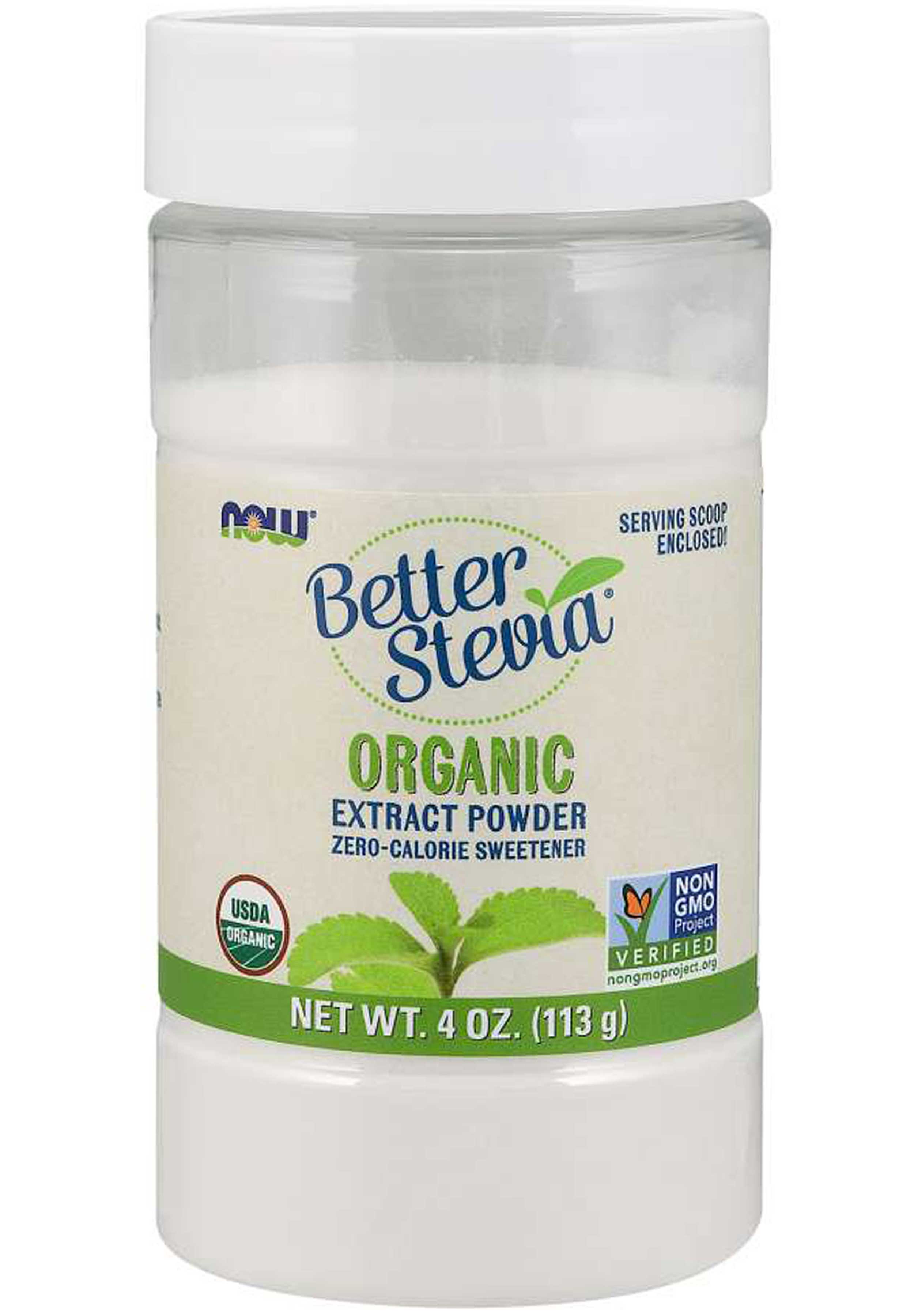 NOW Better Stevia Powder, Organic
