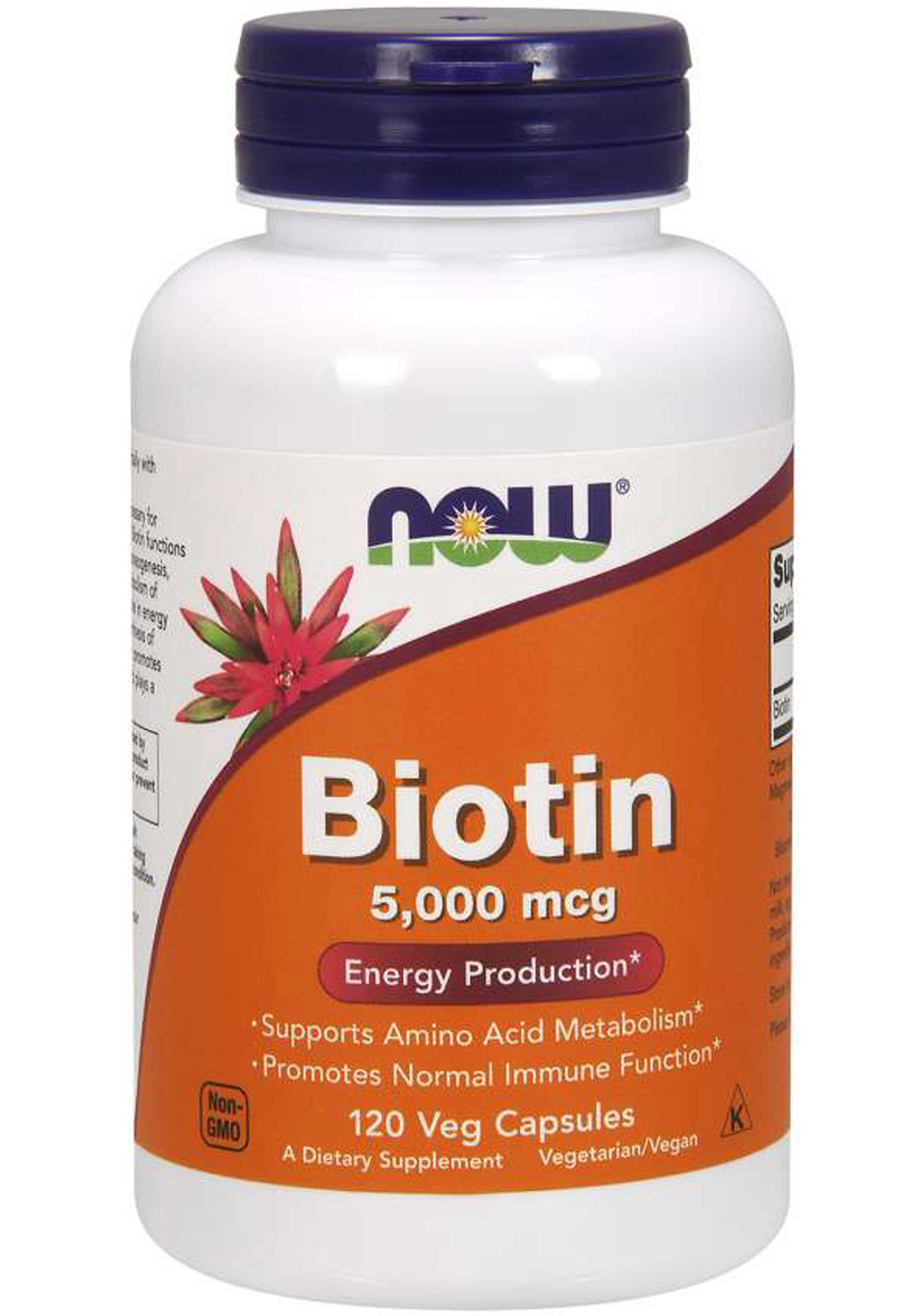 NOW Biotin 5,000 mcg