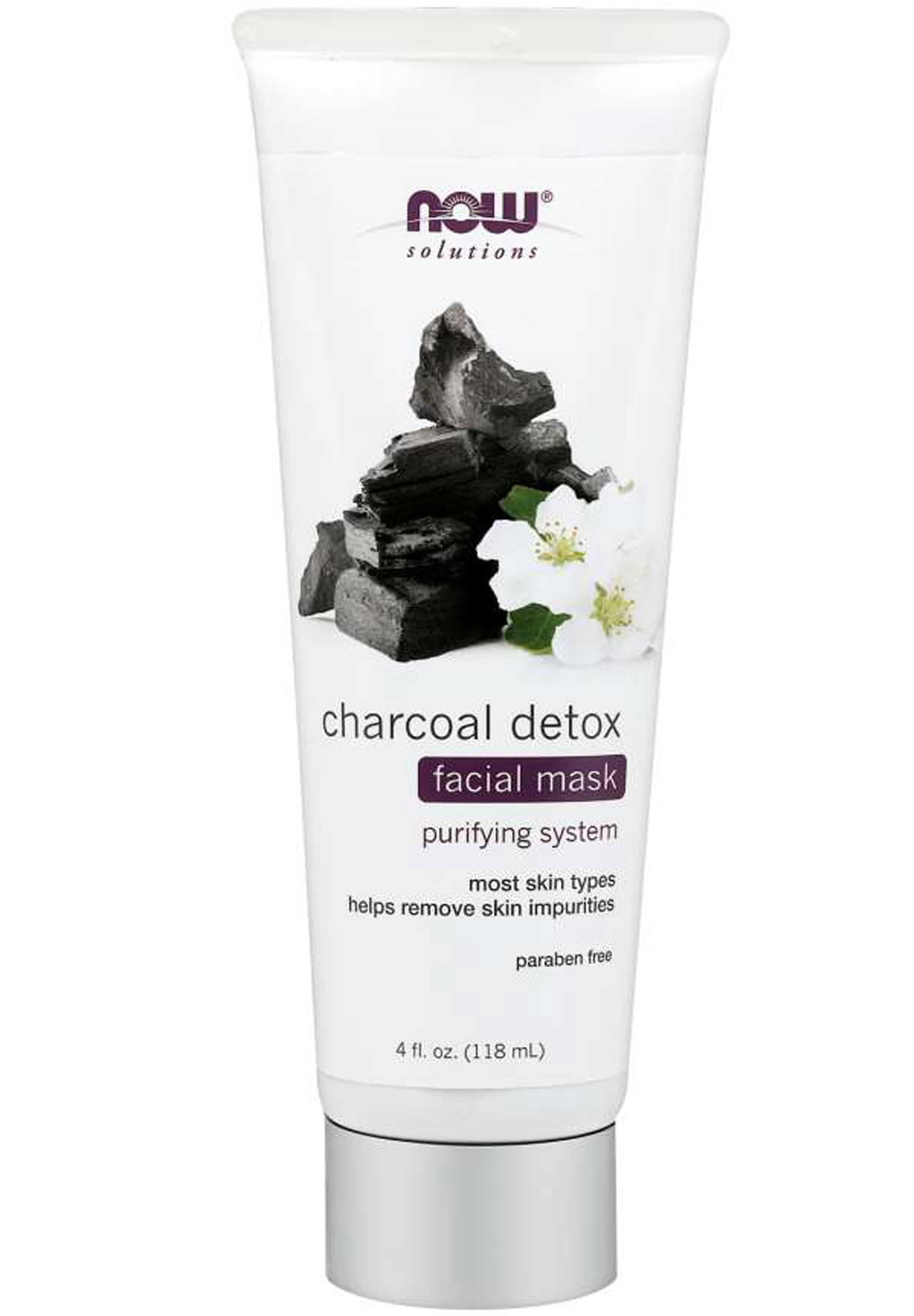 NOW Solutions Charcoal Detox Facial Mask