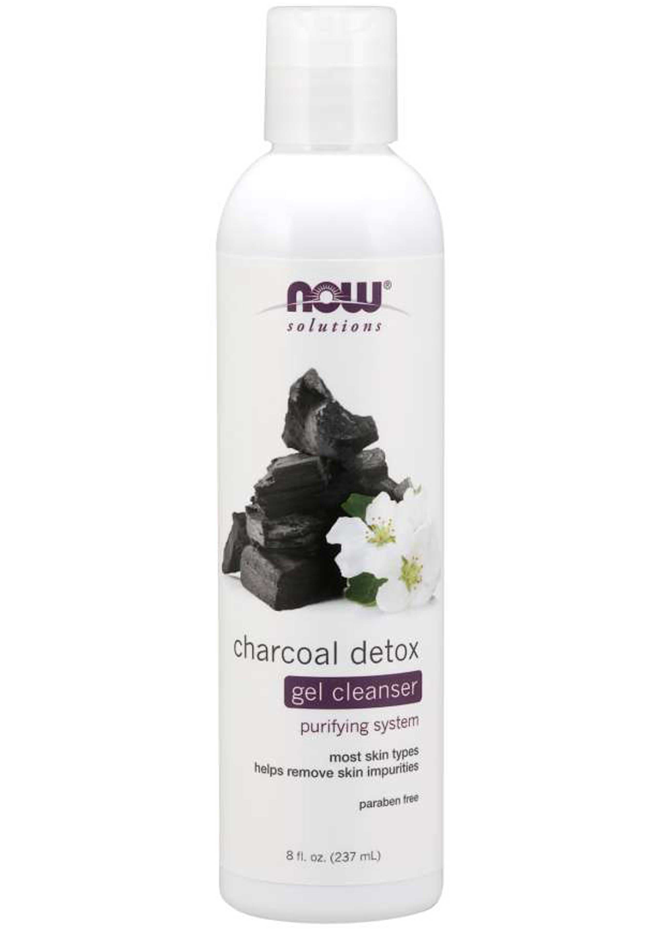 NOW Solutions Charcoal Detox Gel Cleanser