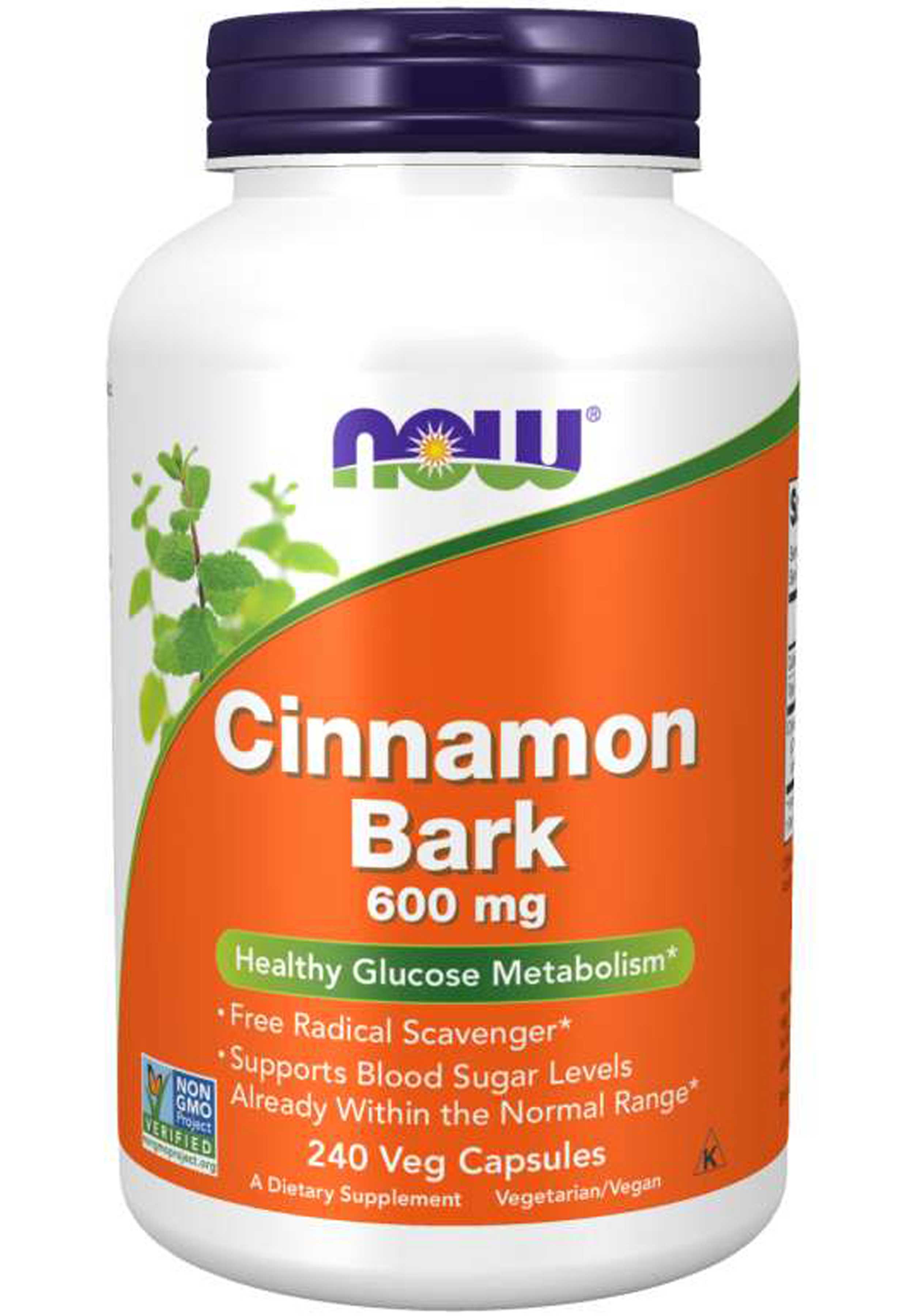 NOW Cinnamon Bark 600 mg