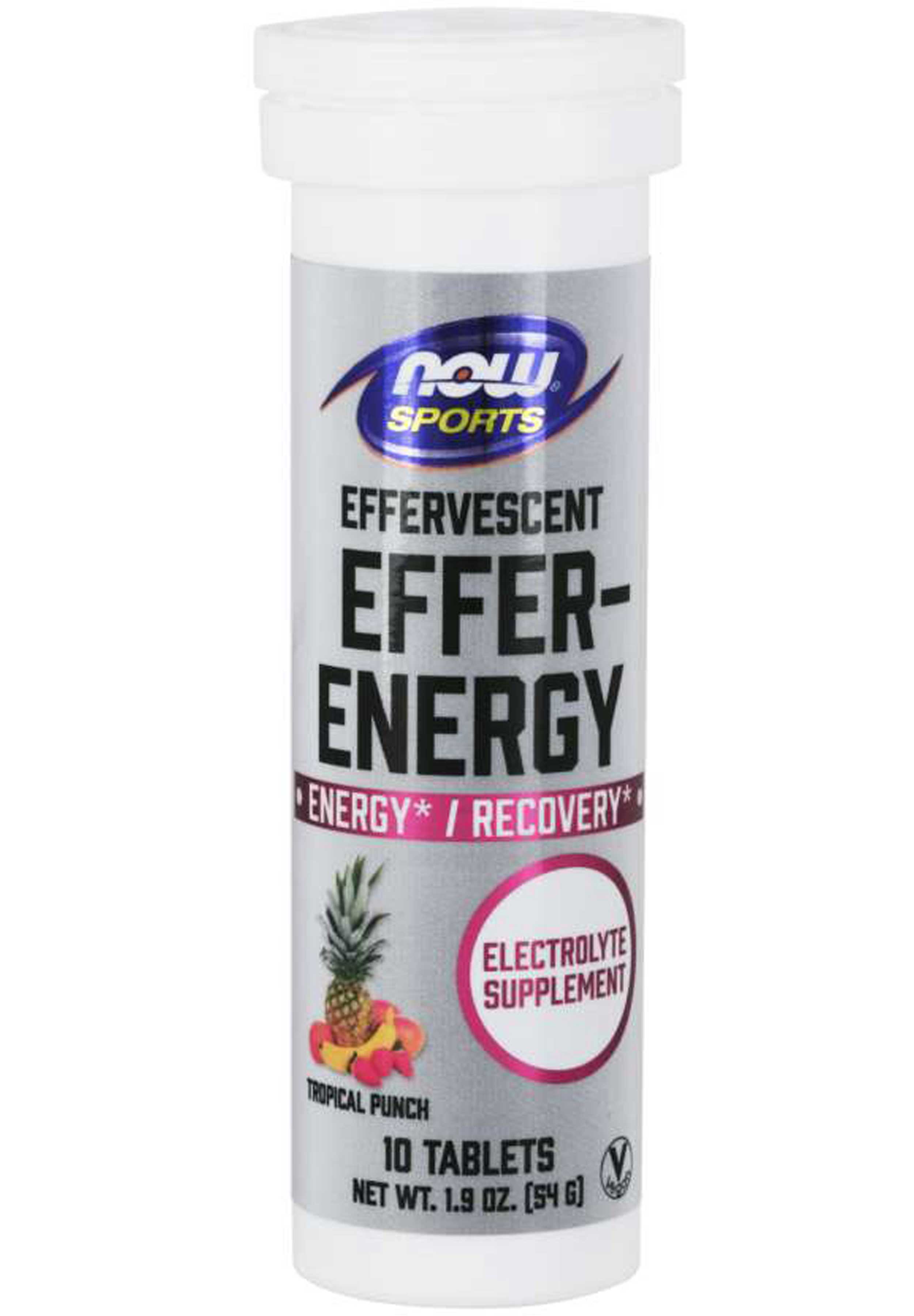 NOW Sports Effer-Energy, Tropical Punch