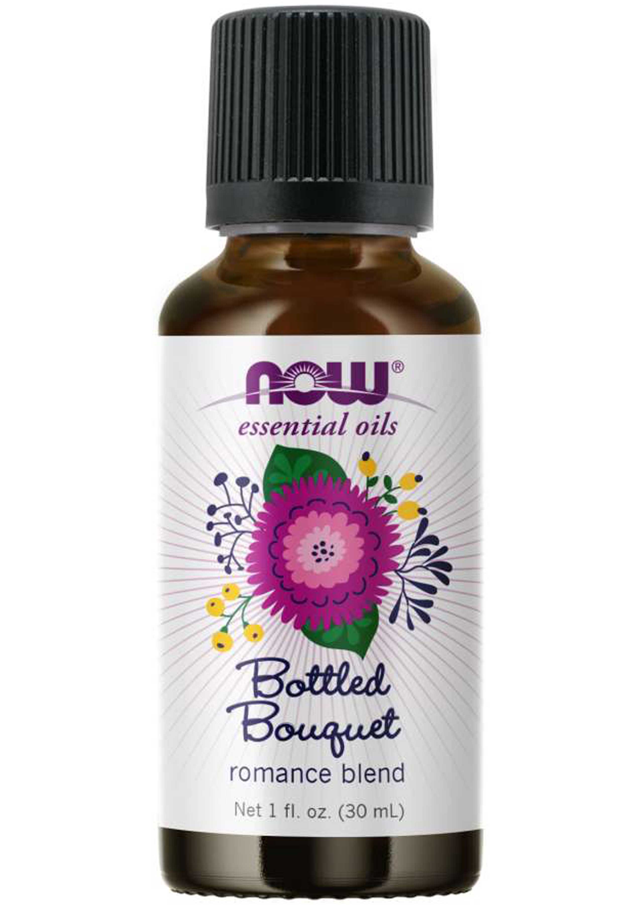 NOW Essential Oils Bottled Bouquet Oil Blend