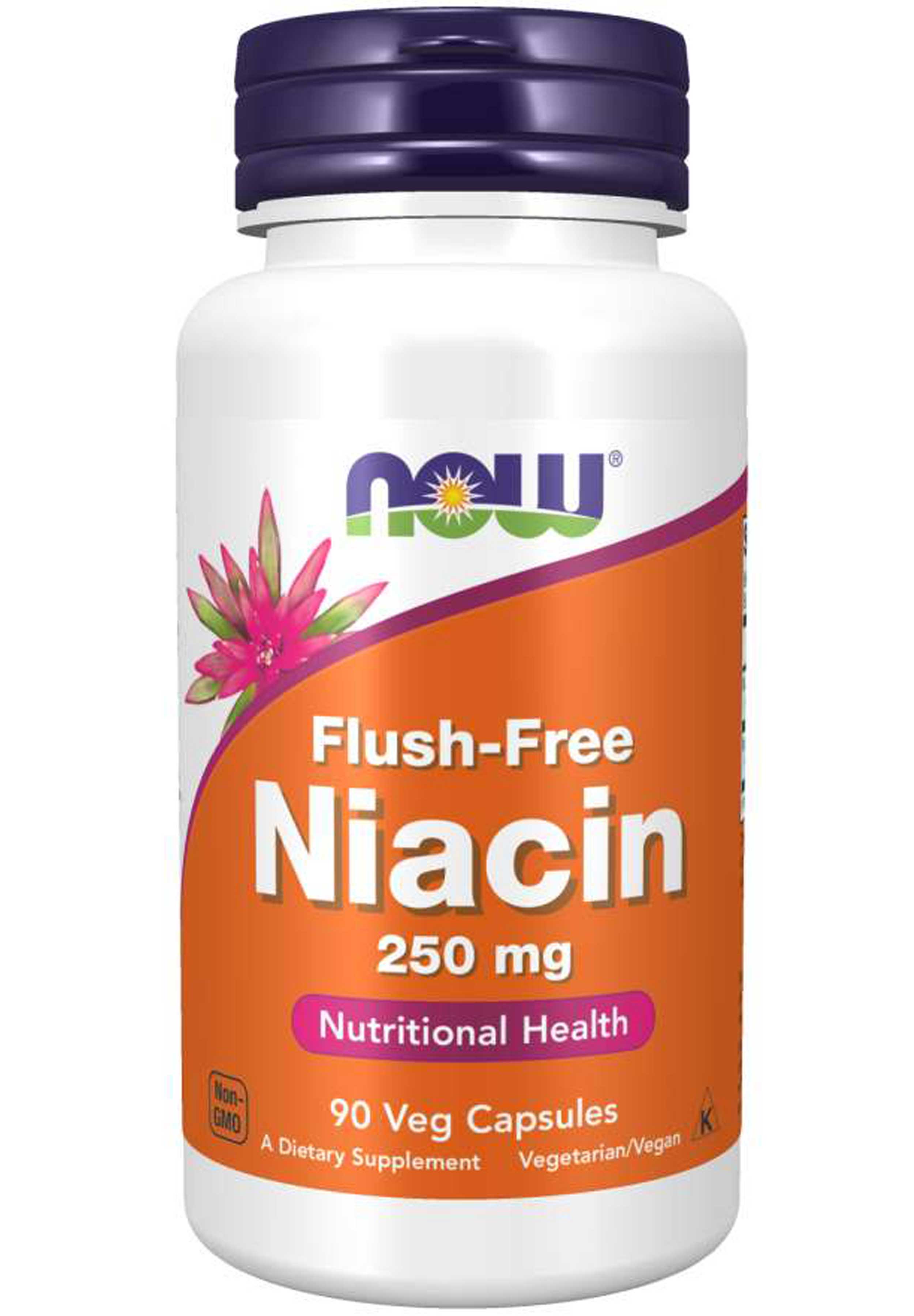 NOW Flush-Free Niacin 250 mg