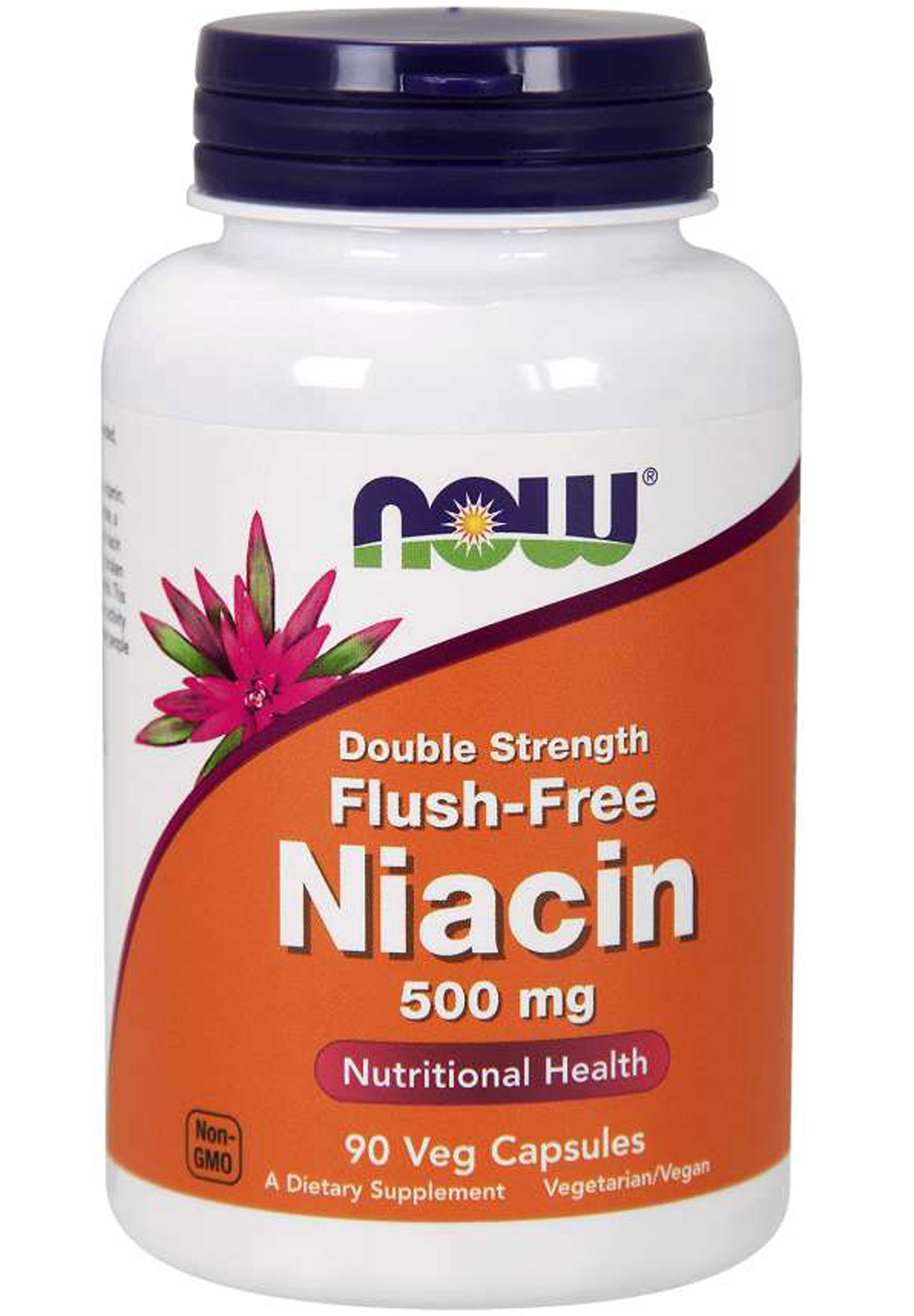 NOW Double Strength Flush-Free Niacin 500 mg
