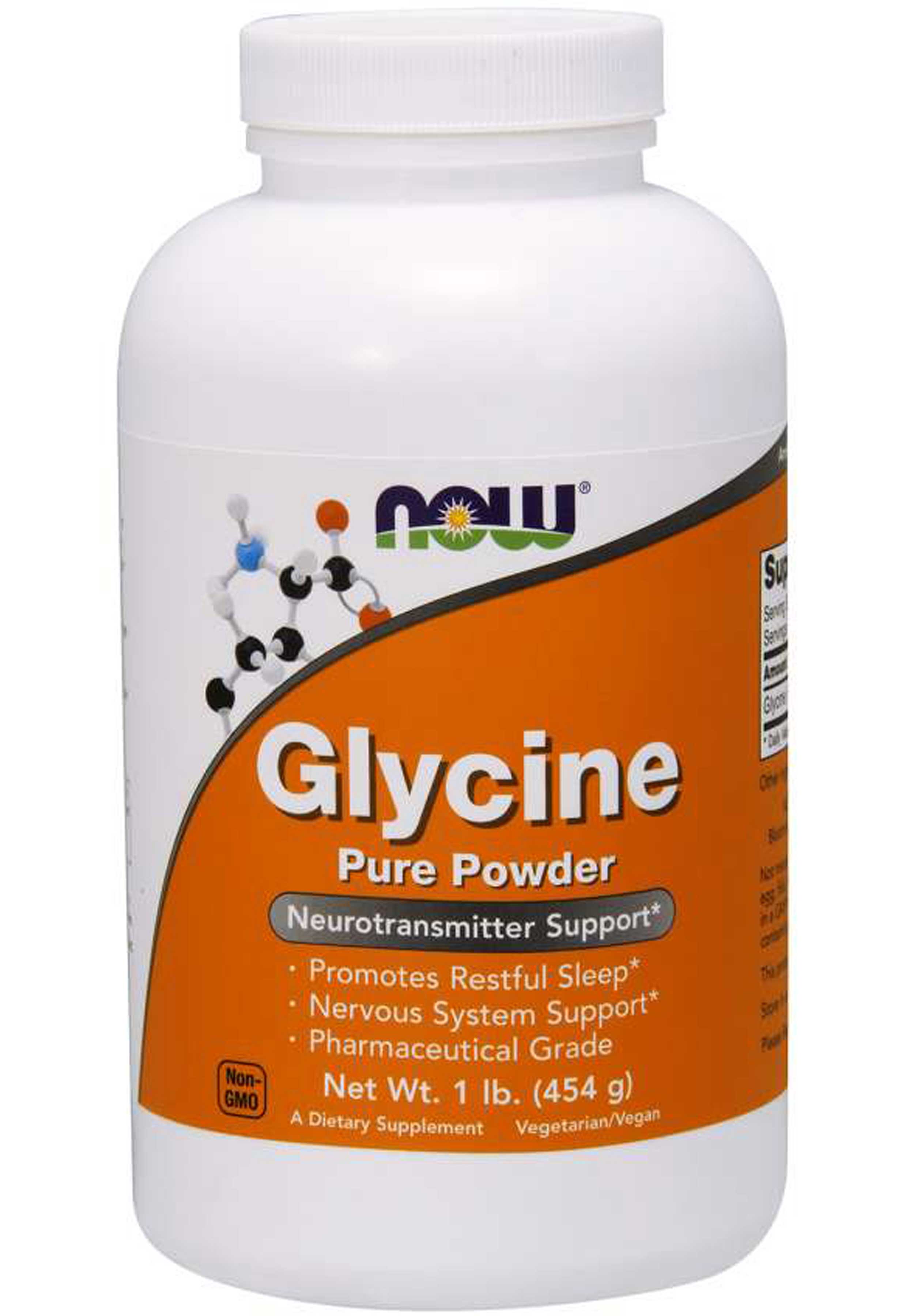 NOW Glycine Pure Powder