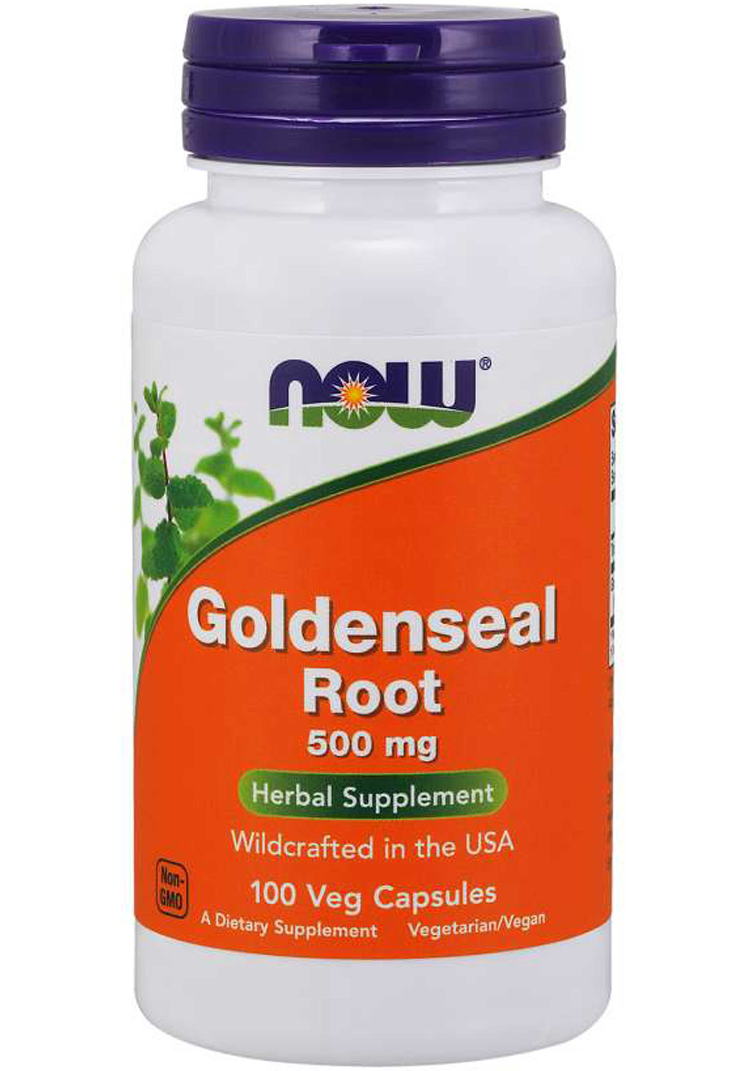 NOW Goldenseal Root 500 mg